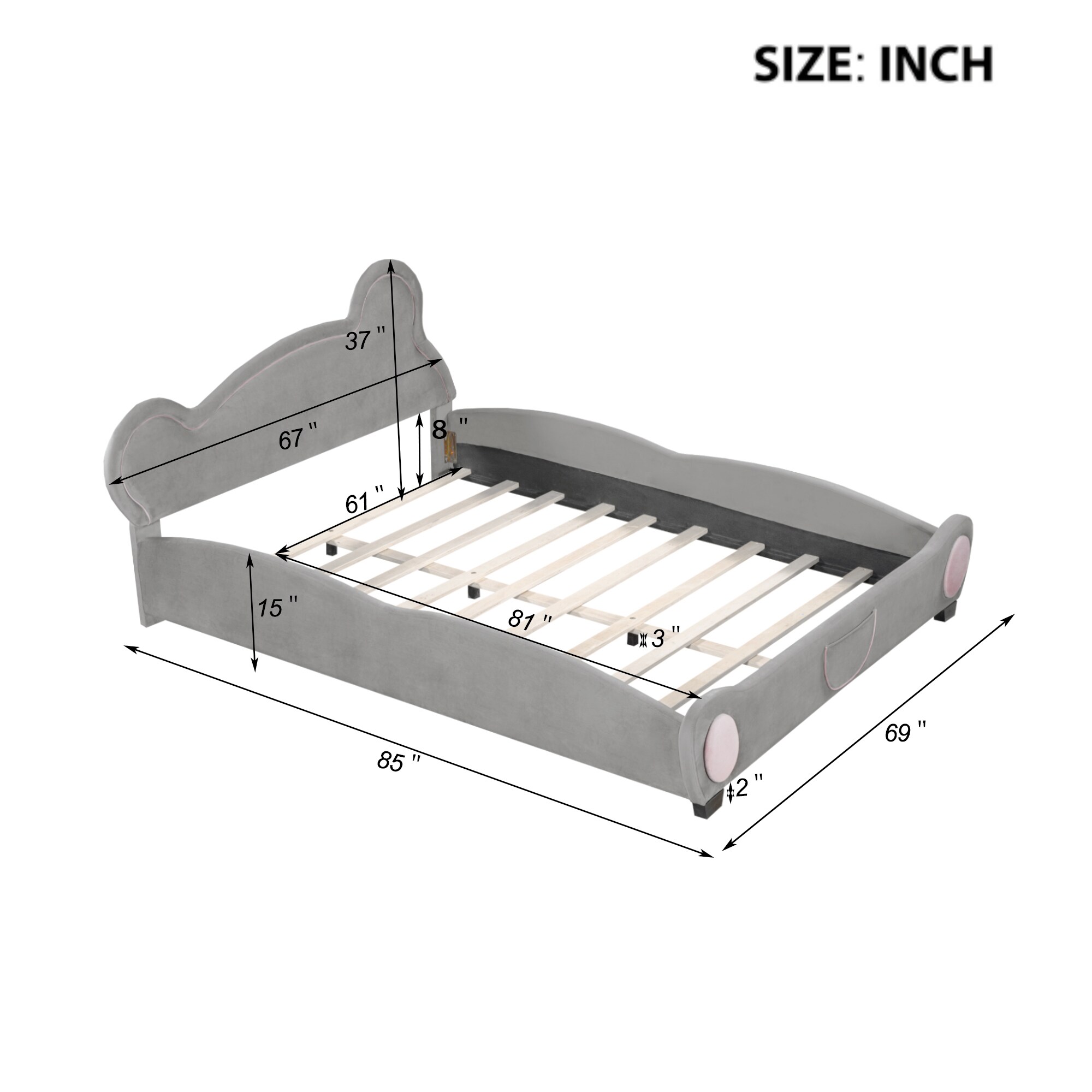Kahomvis LW-QPN1-4AE beds - View #3