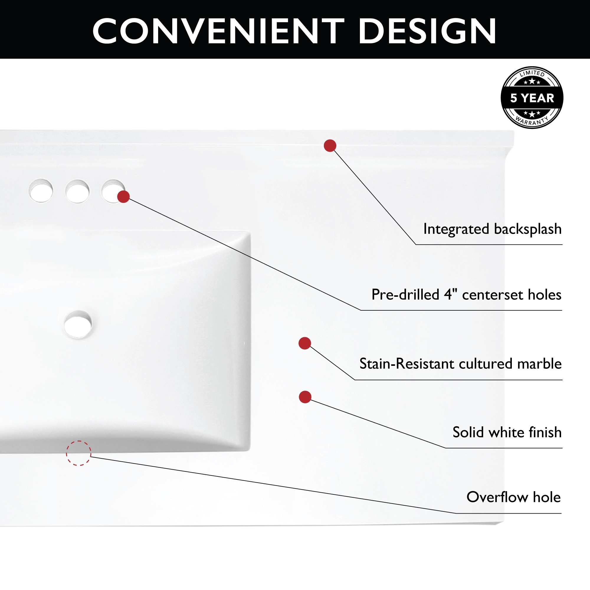 Design House 630277 Vanity-Tops - View #14