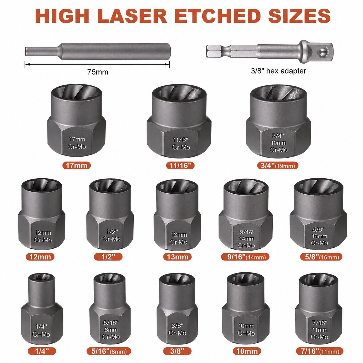 Linder Group Inc L3FE3HNY Bolt-Extractors - View #2