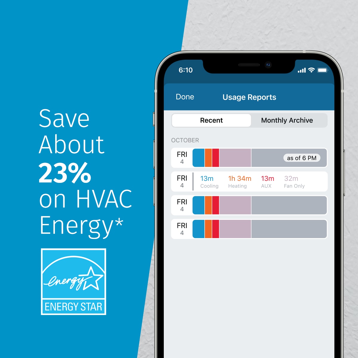 Emerson ST75 Learning-Thermostats - View #3