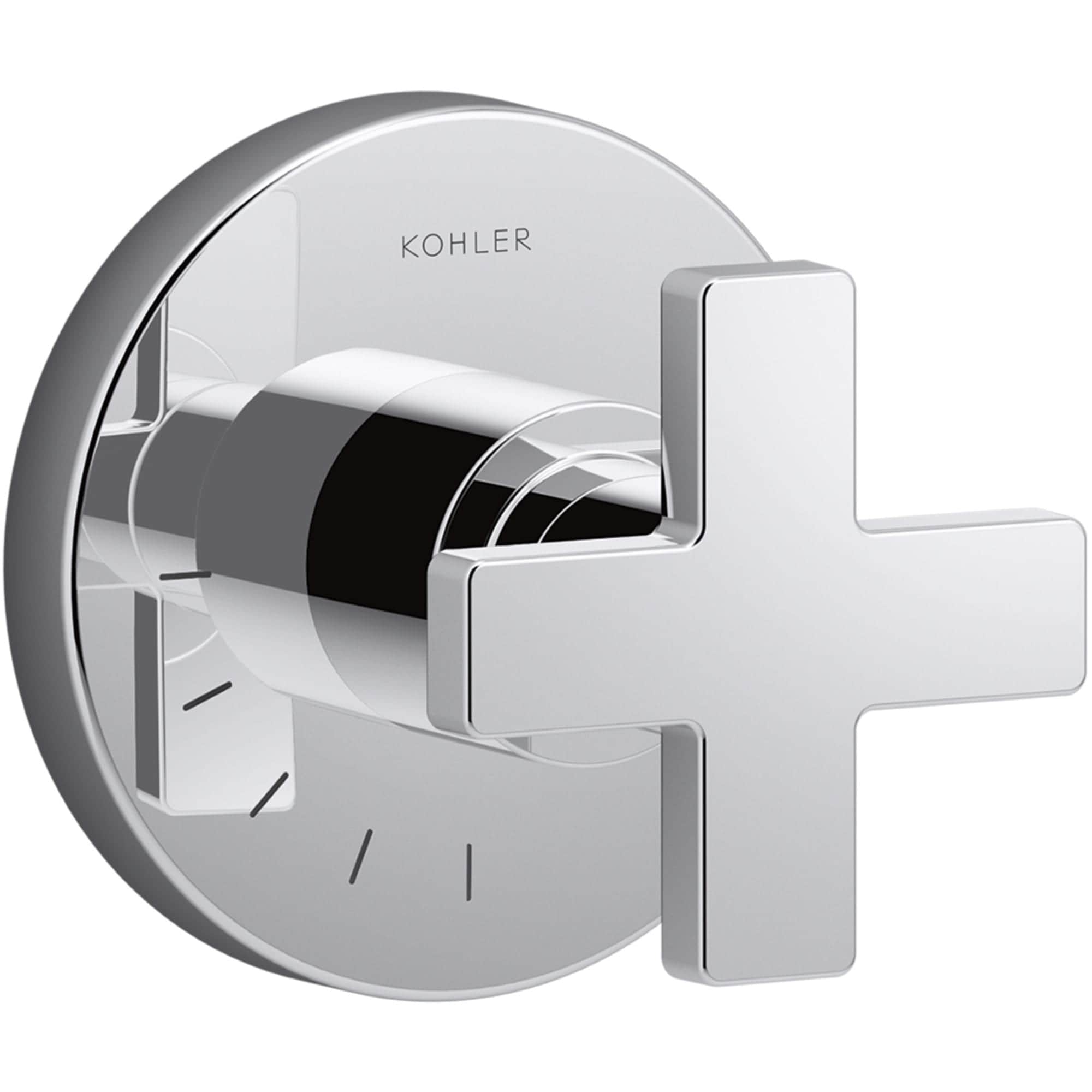 KOHLER T73135-3-CP Polished Chrome Cross Shower Faucet Handle