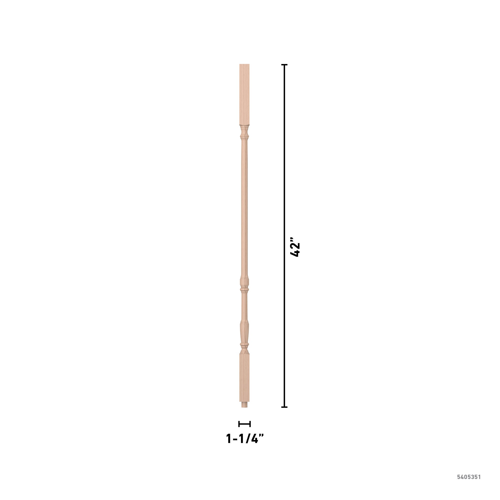 L.J. Smith Stair Systems S-5067-M 42 Interior-Stairpart-Balusters - View #4