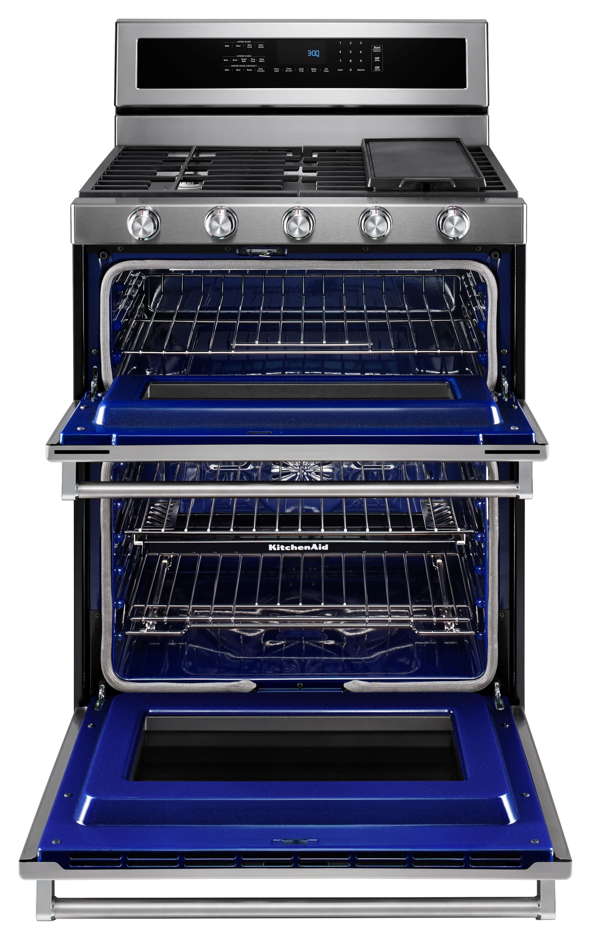 KitchenAid KFDD500ESS Double-Dual-Fuel-Ranges - View #2