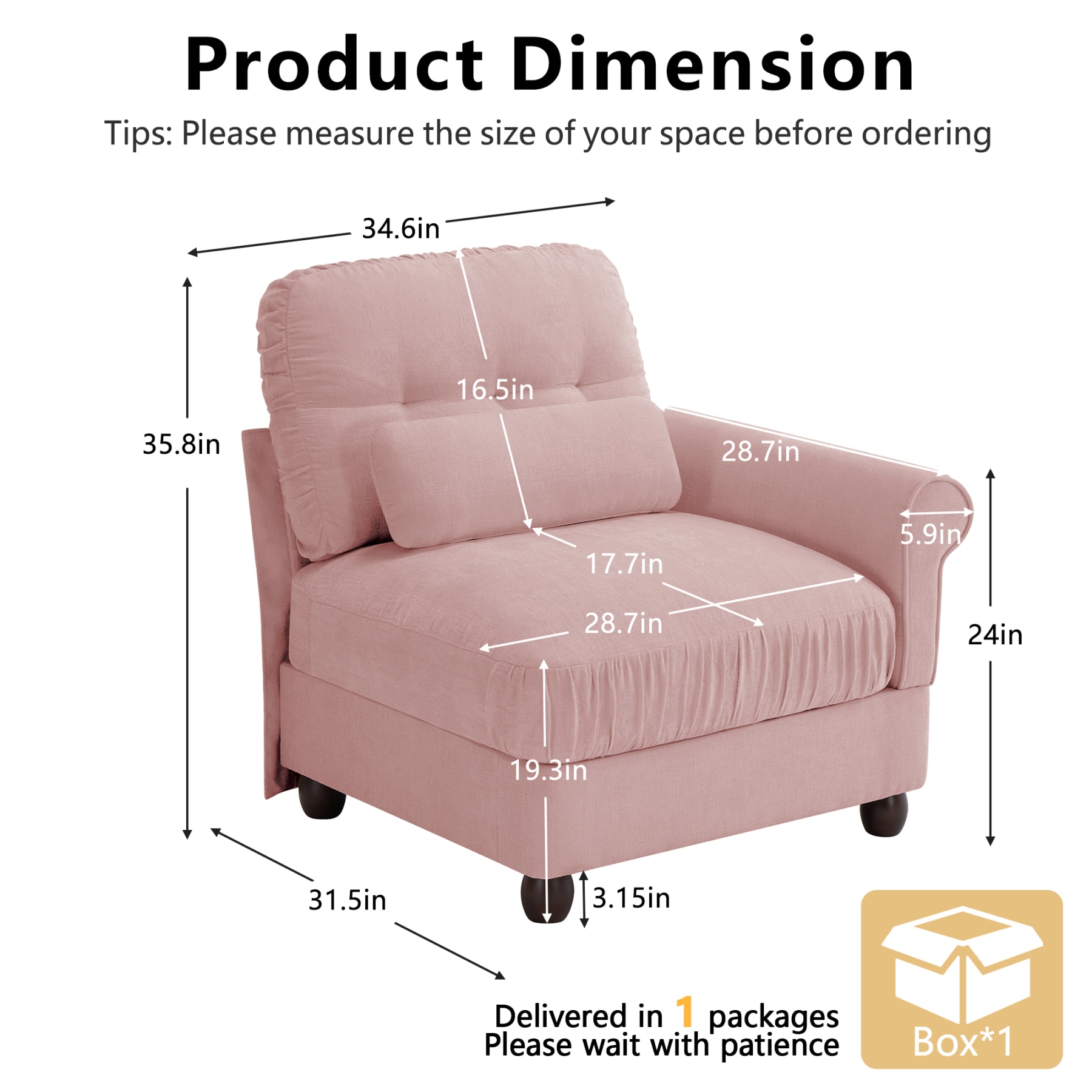 CHITA SOFA590  - View #4