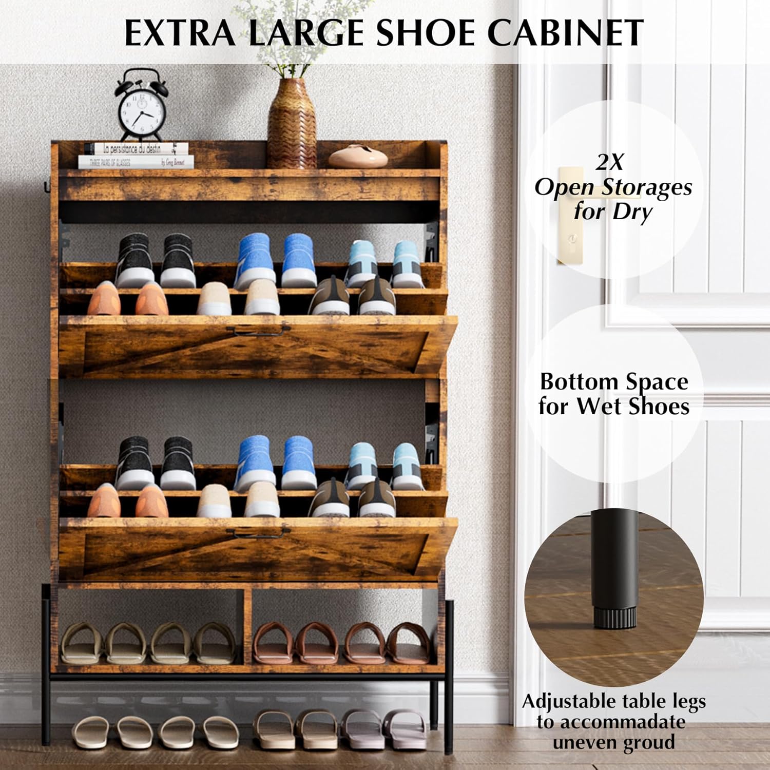 WhizMax DF-PHO-150YS6WC Shoe-Racks - View #5