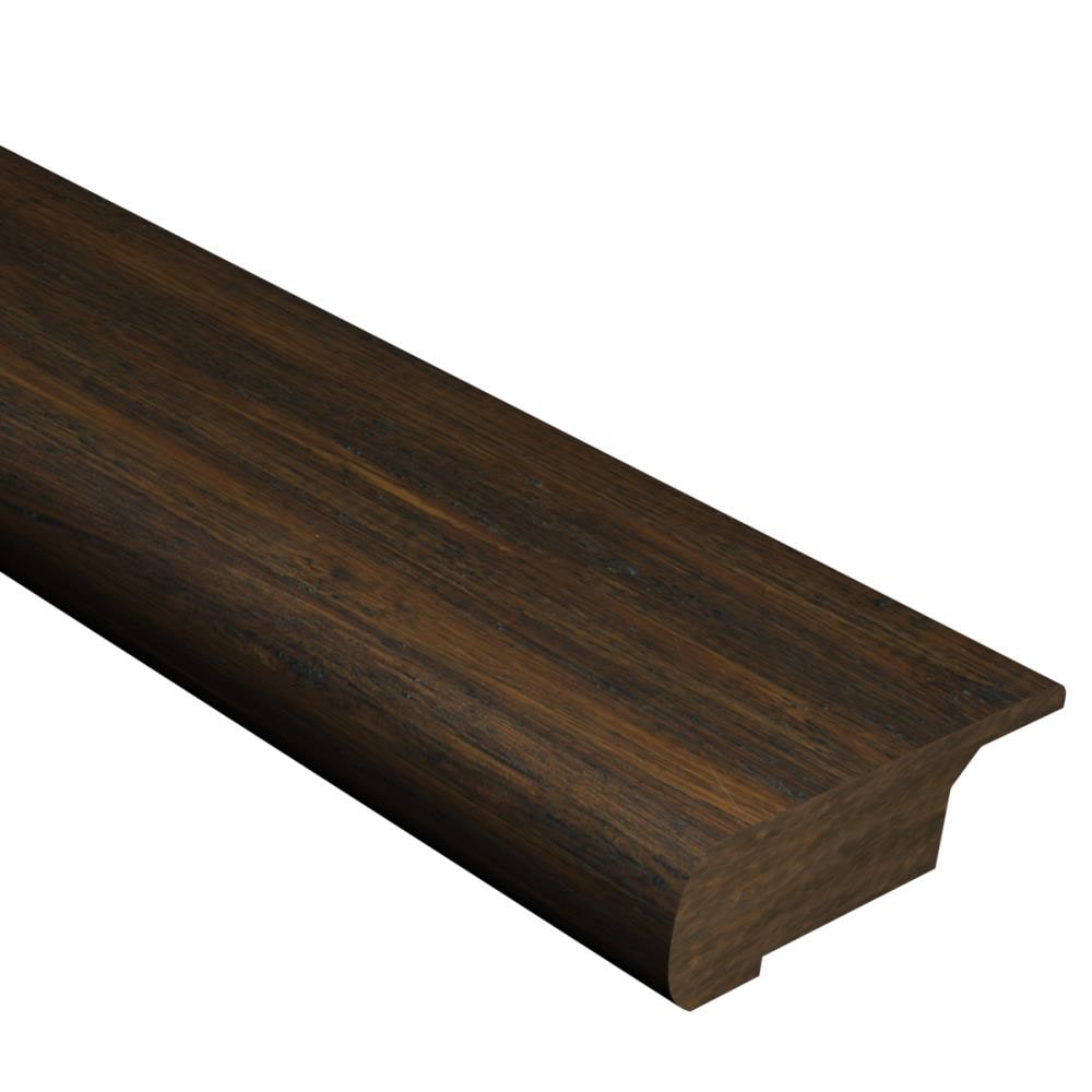 CALI 7104001115 Solid Bamboo 3.25-Inches x 72-Inches x 0.88-Inches Antique Java Prefinished Wood Bamboo Overlap Stair Nosing