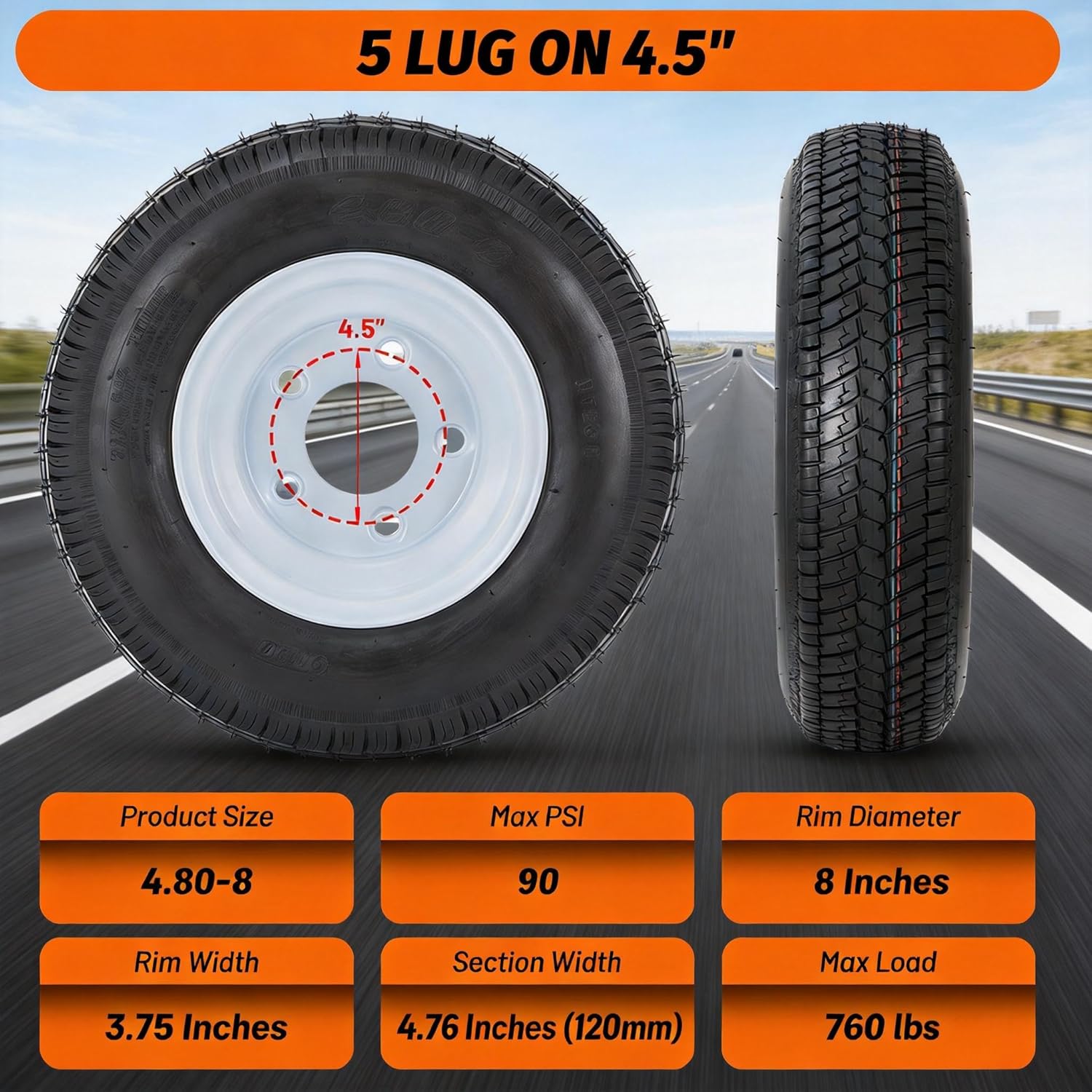 Garvee 6OP4-FH1NJ8DR5GT2Z Ope-Wheels-And-Tires - View #2