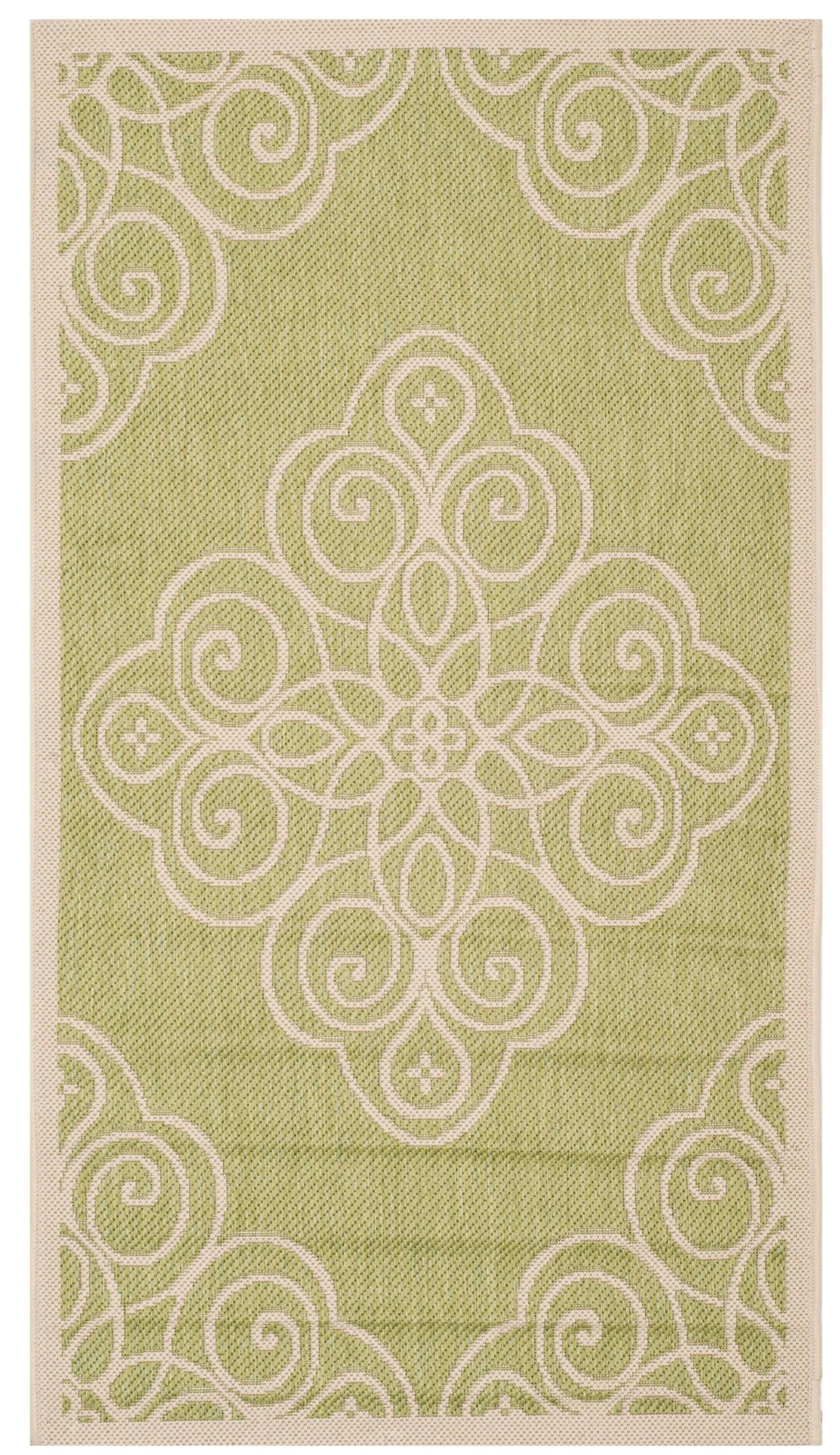 Handmade Tufted Rectangular Viscose 5' x 7' Area Rug