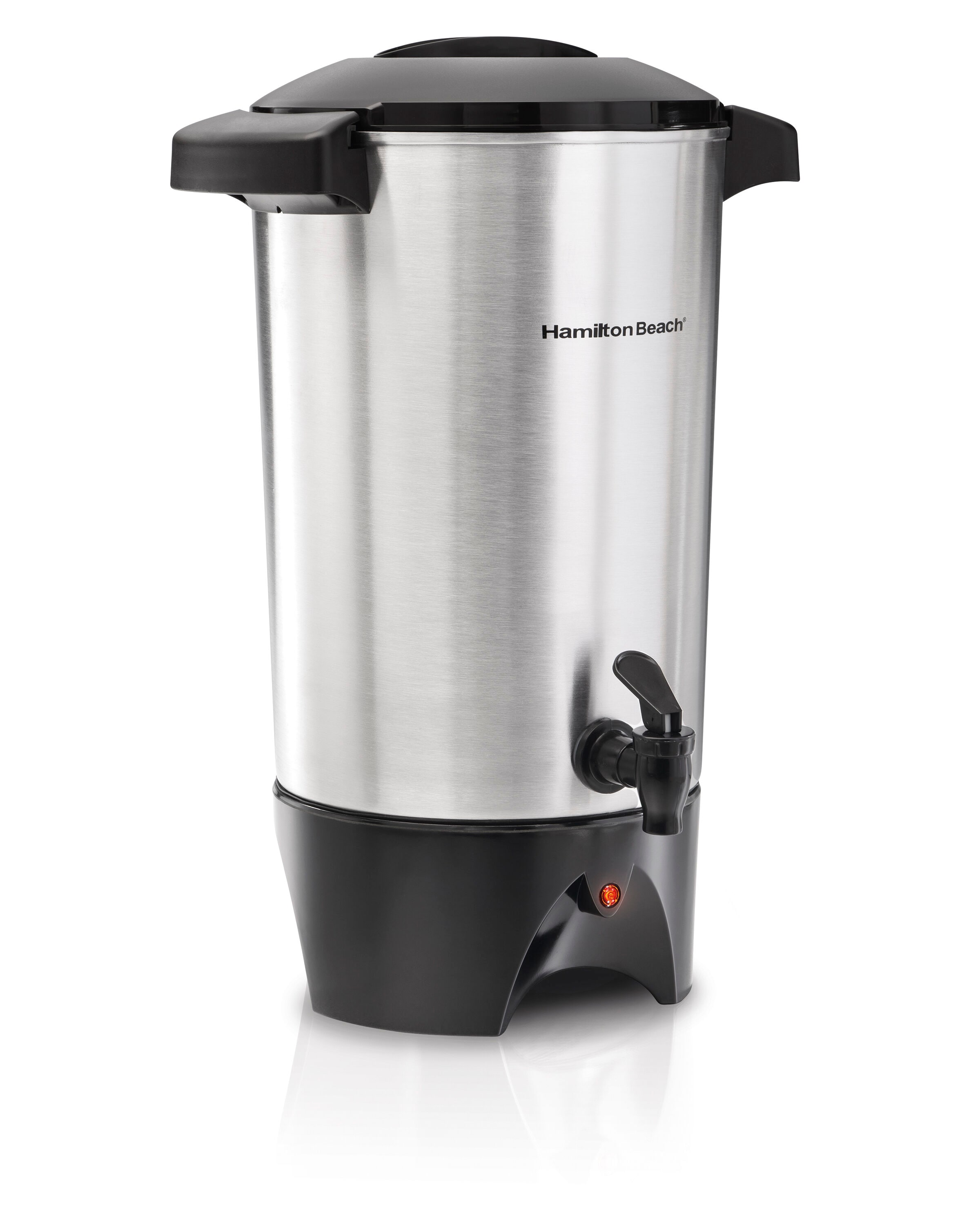 West Bend 12 Cup Hot & Iced Coffee Maker, in Stainless Steel (CMWB12BK13)