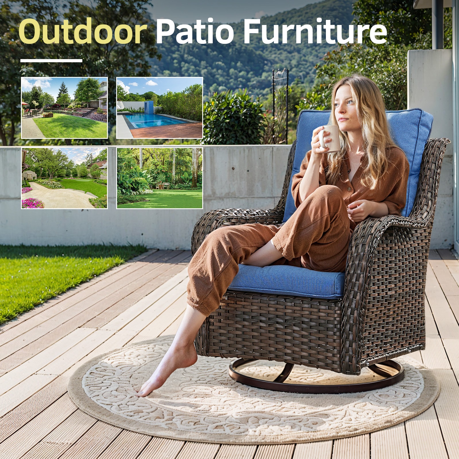  PA035-1XL Patio-Conversation-Sets - View #2