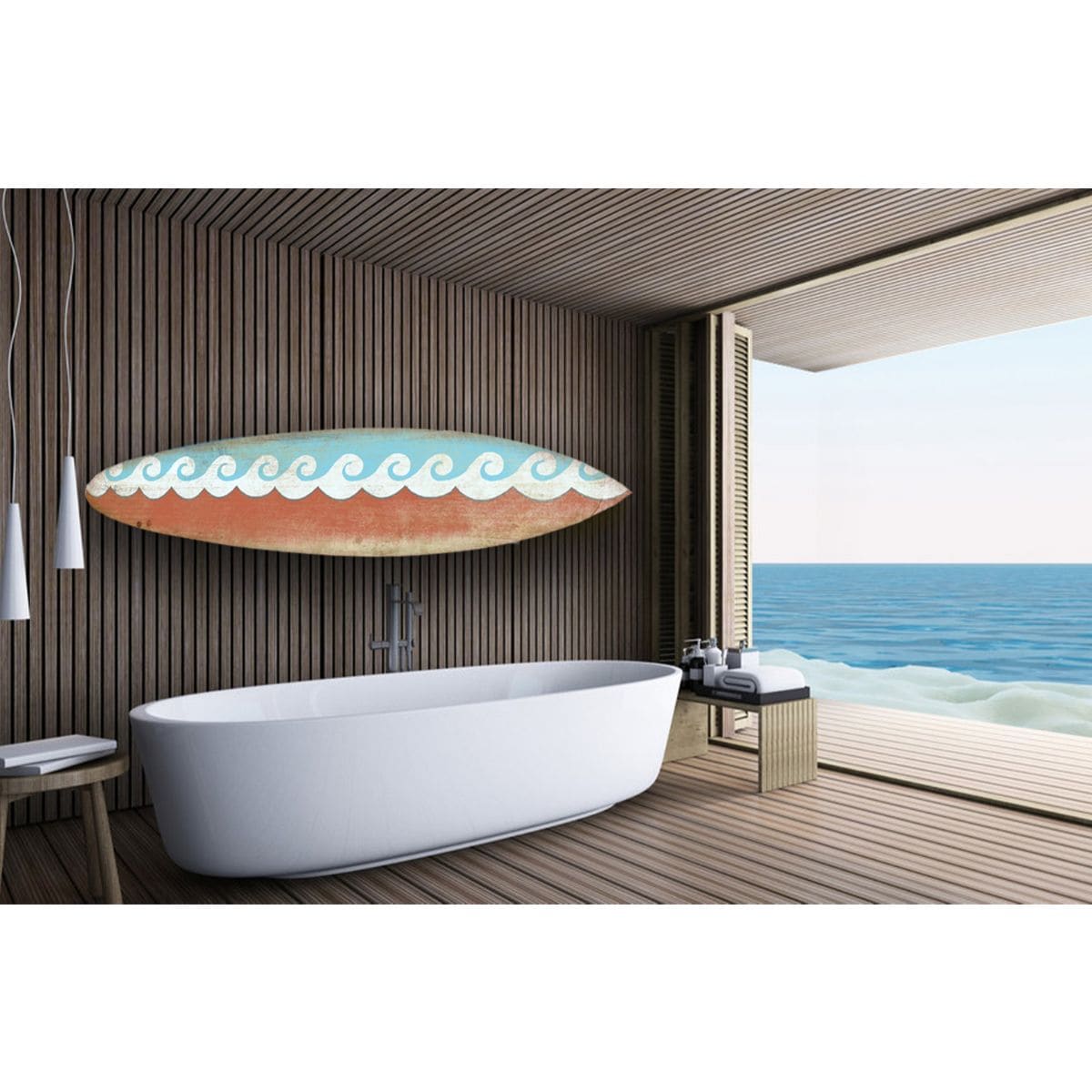 HomeRoots 370399 76-Inches H x 18-Inches W Novelty Wood 3D art