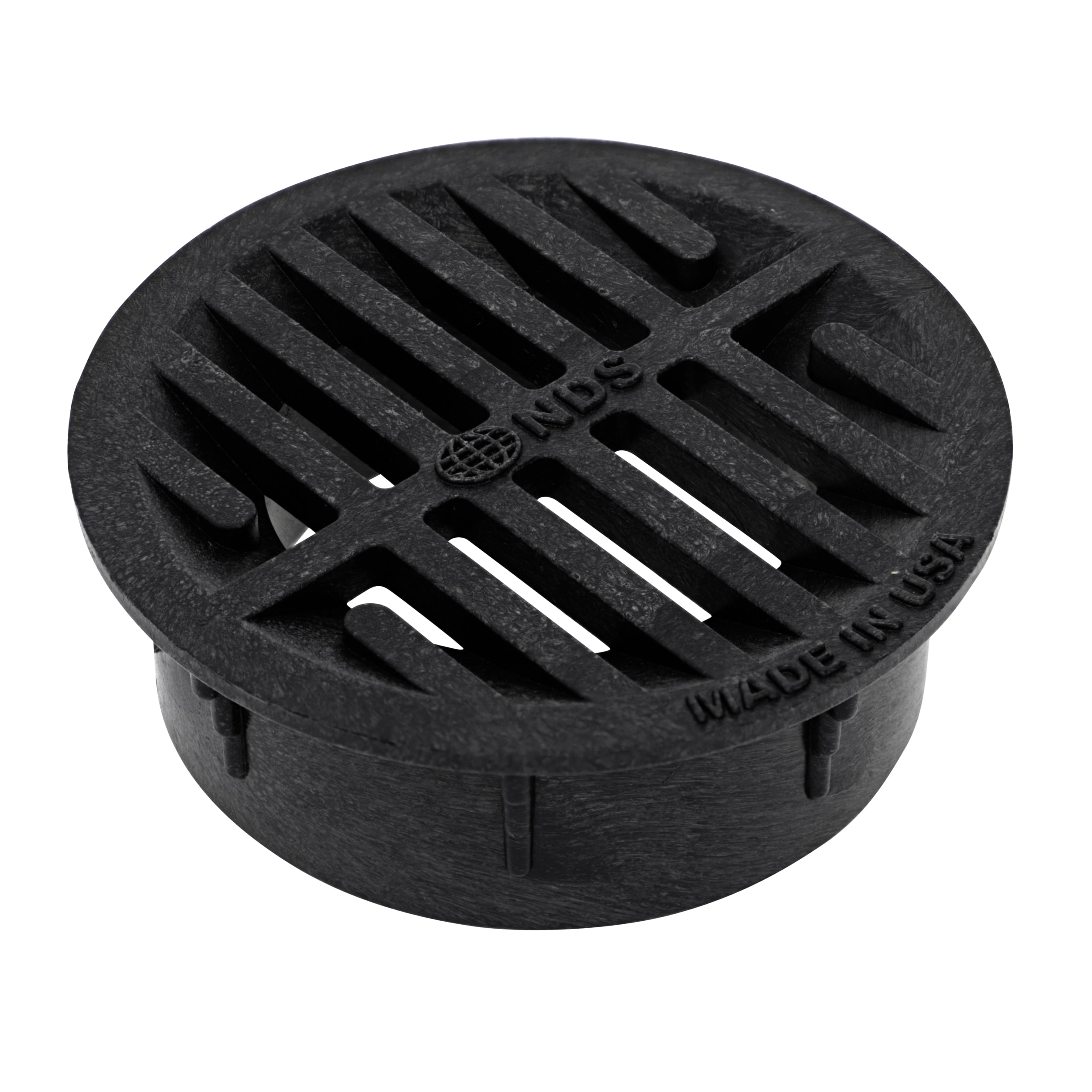 NDS 4 in Round Drainage Grates for Pipes and Fittings 1-1/2-in L x 4-1/2-in W x 3-in or 4-in Dia Grate | L13U