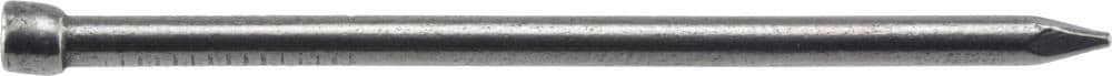 Pro-Fit 0 Finishing Nail, 6D, 2 in L, Carbon Steel, ElectroGalvanized, Brad  Head, Round Shank, 1 lb 162138