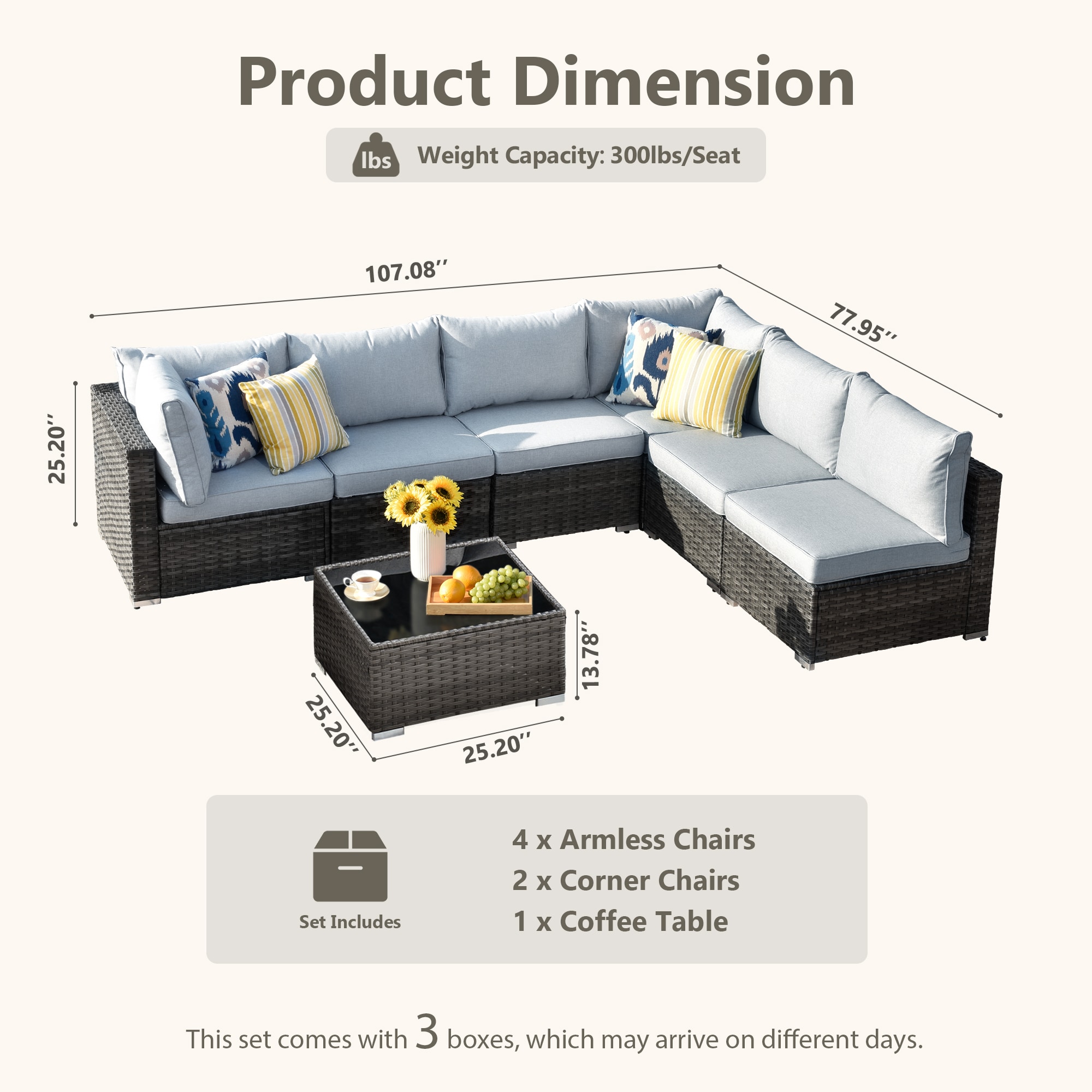 Toject TOHOP400 Patio-Sofas-Daybeds - View #5