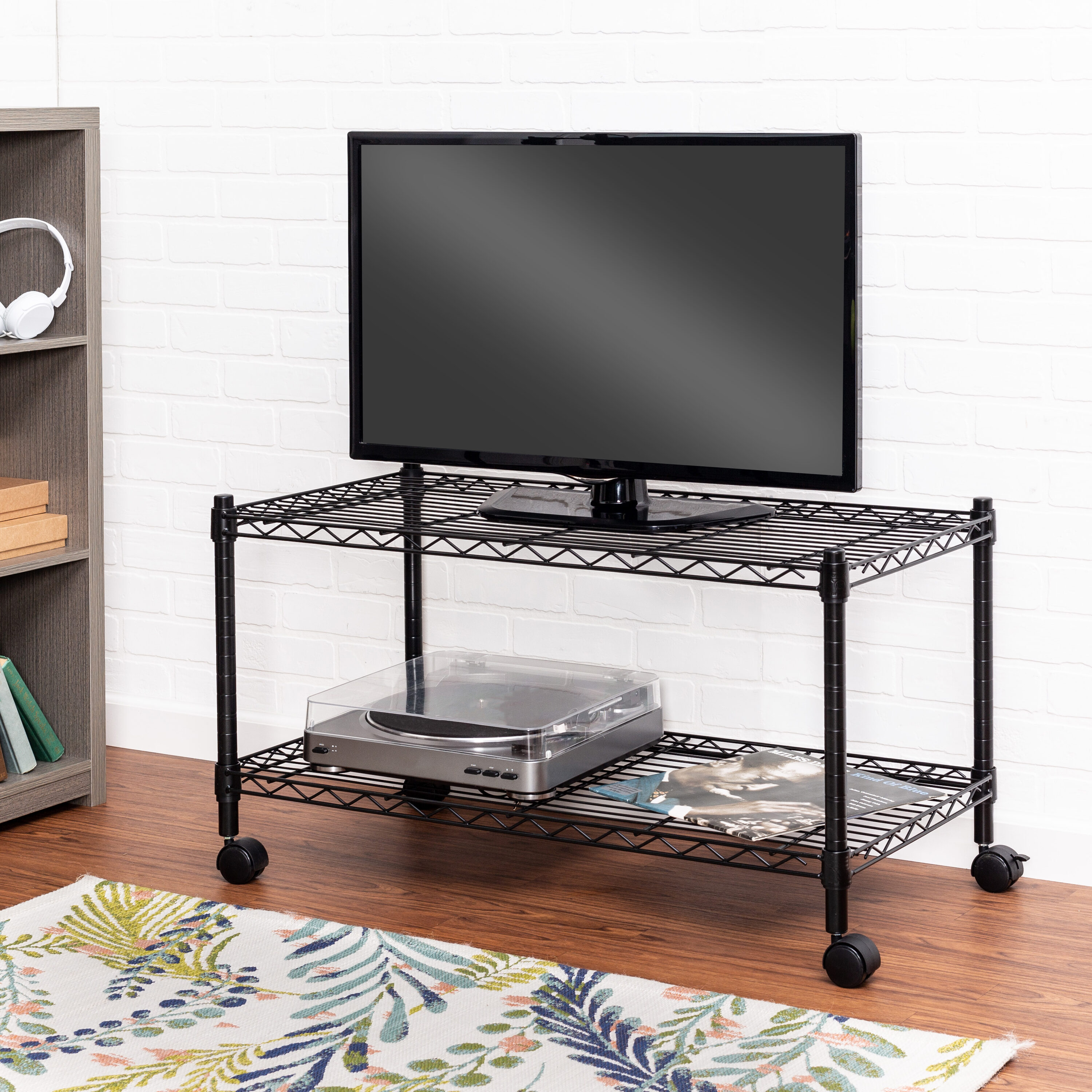 Honey-Can-Do 19.69-in Shelf 250-lb Capacity Utility Cart #CRT-03937