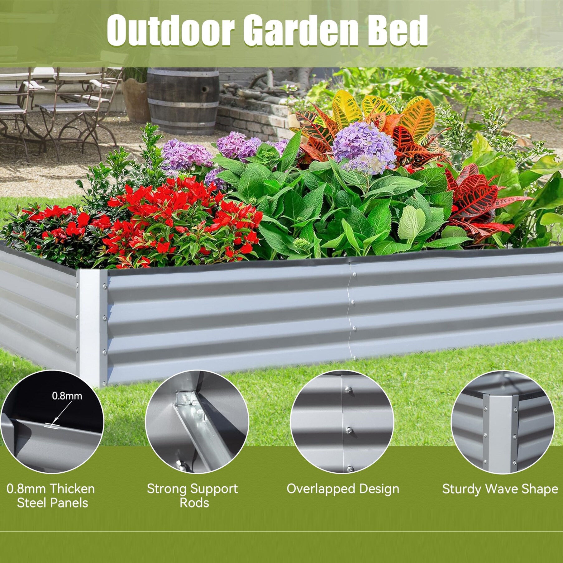 BABOOM BOM-P197882-OR Raised-Garden-Beds - View #6