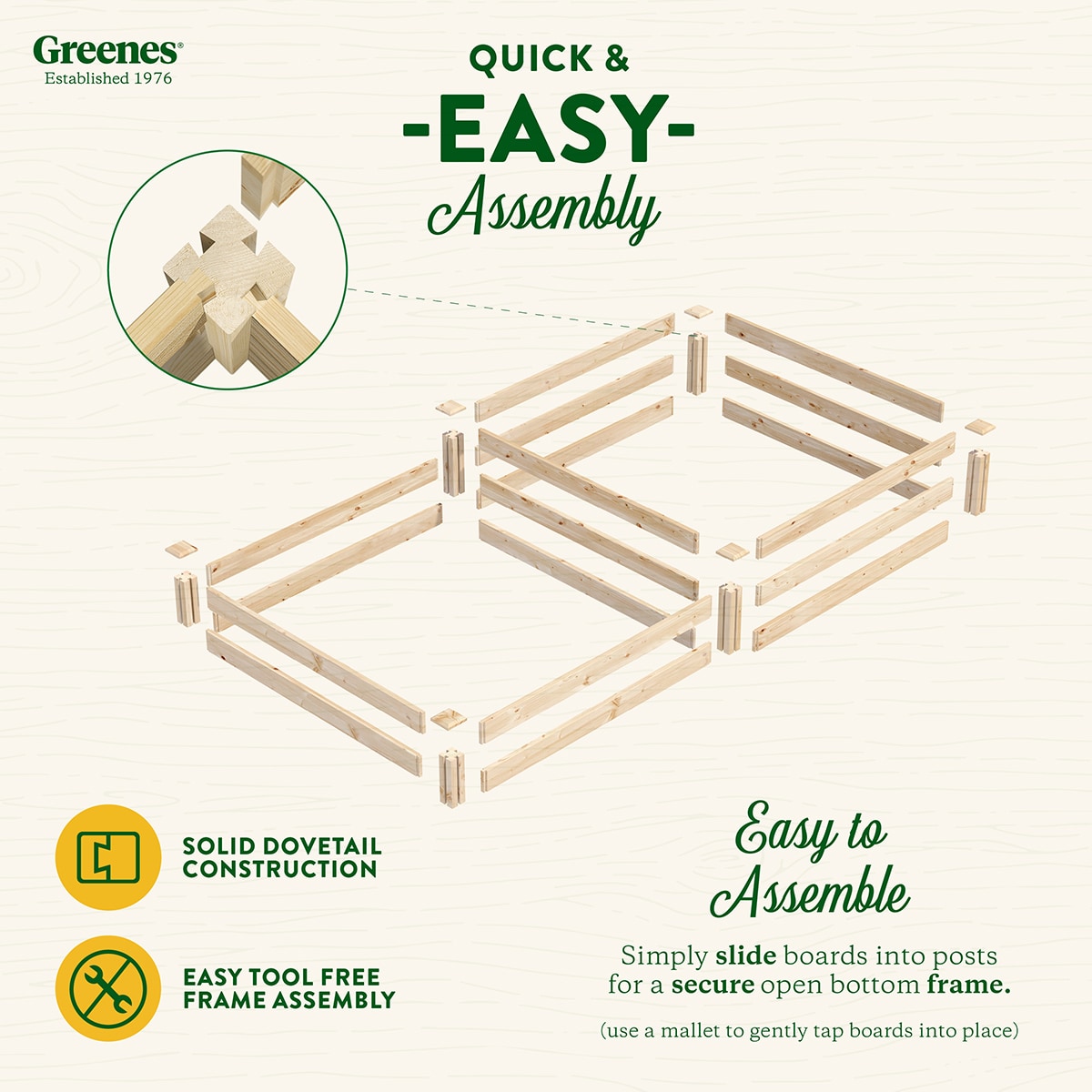 Greenes Fence RCP4C8T2 Raised-Garden-Beds - View #4