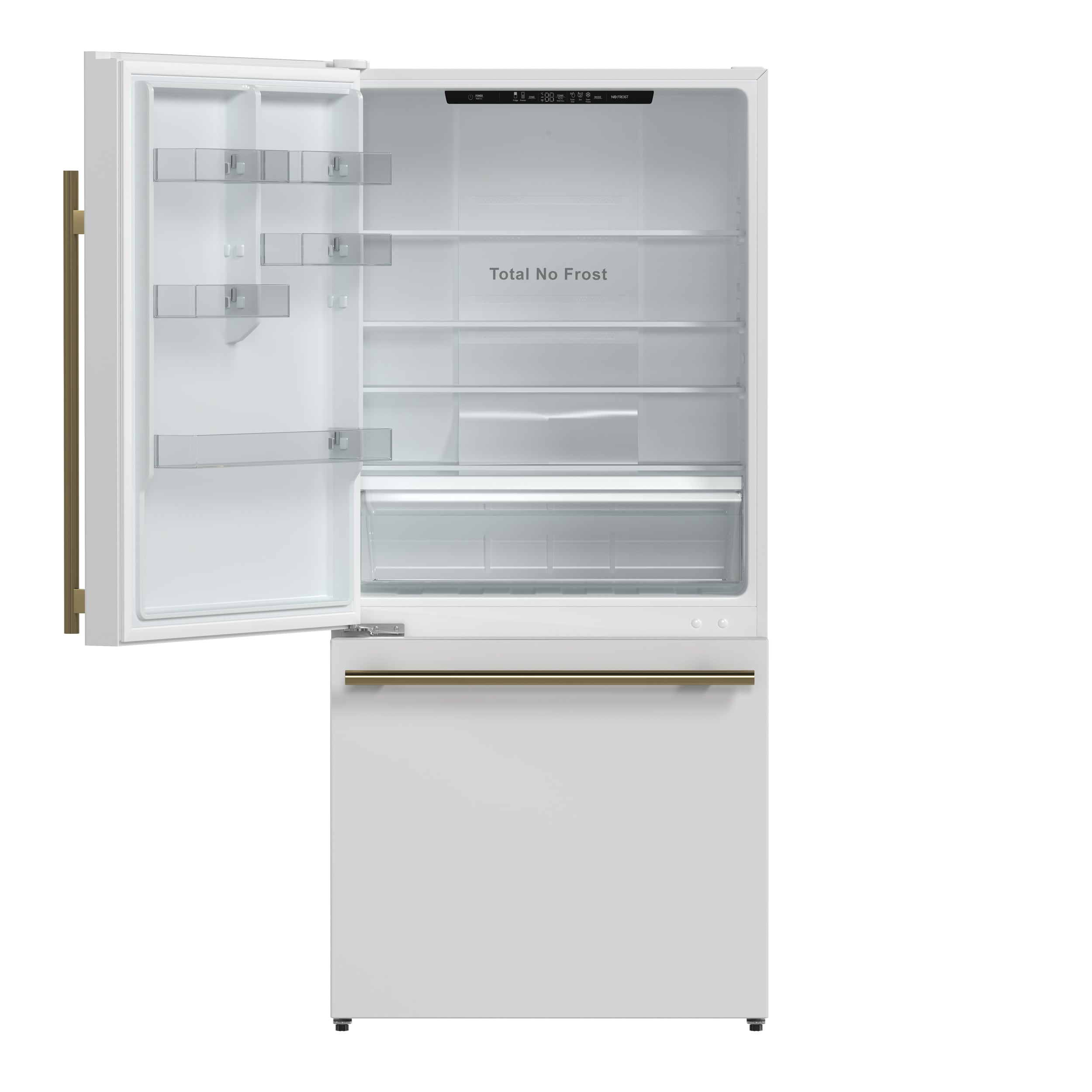 FORNO FFFFD1786-31WHT Bottom-Freezer-Refrigerators - View #7