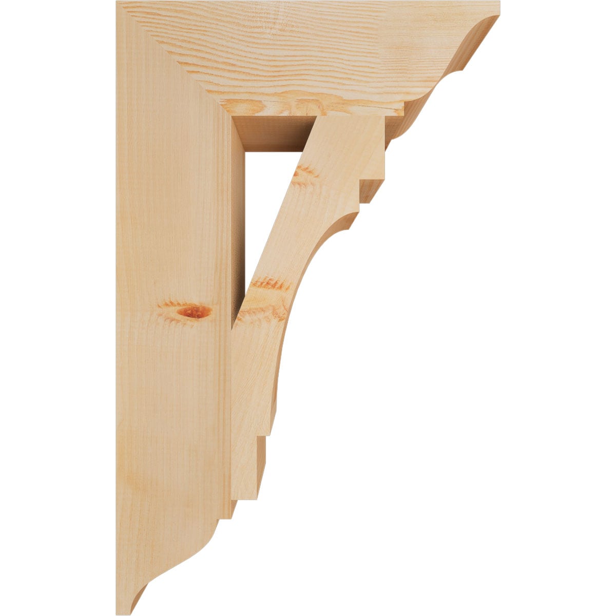 Ekena Millwork BKT06X20X32MRC01SDF Exterior-Brackets-Braces - View #3