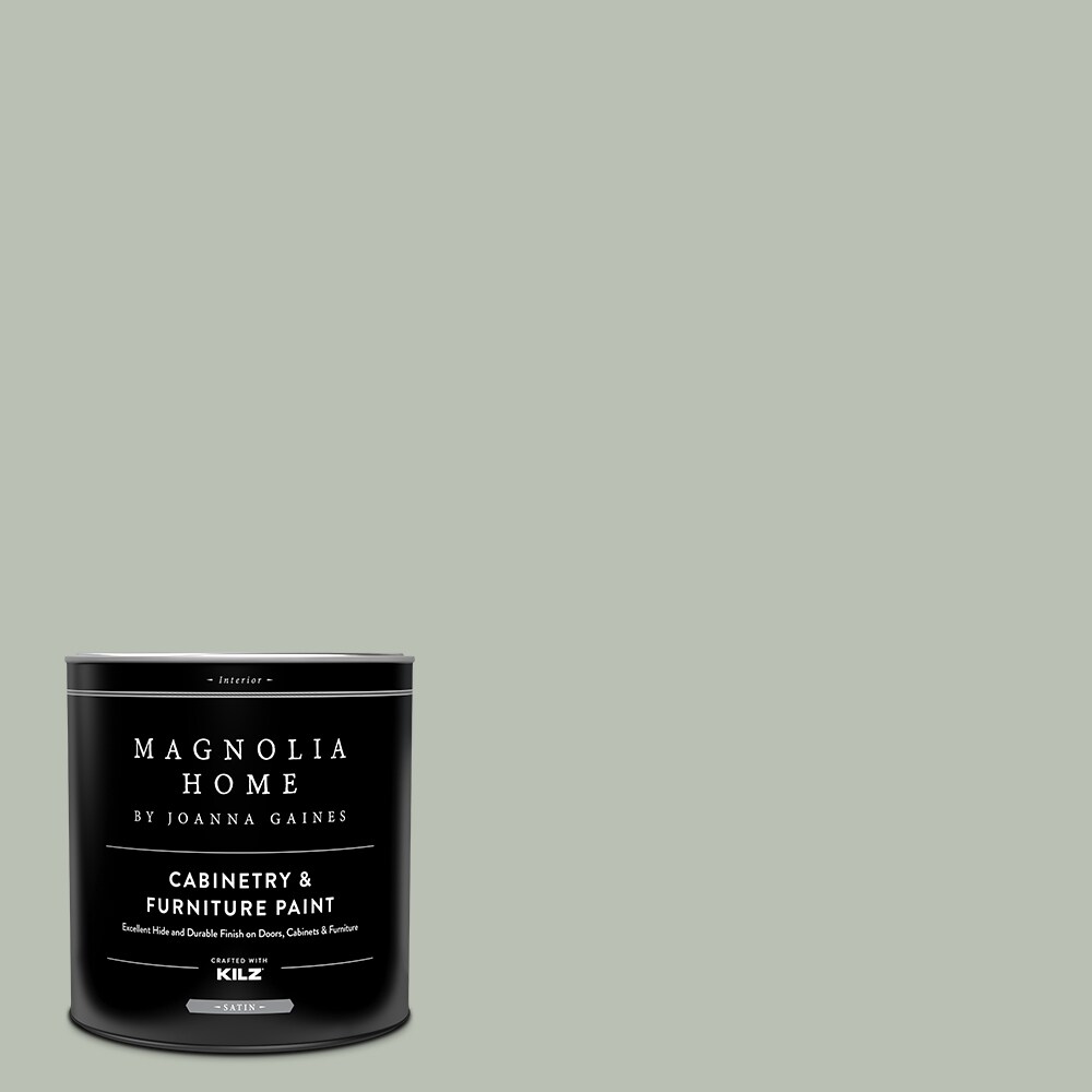 Magnolia Home MAG022-4141122  by Joanna Gaines Satin Americana Egg MAG022 Tintable Cabinet Furniture Paint Enamel ( 1-quart )