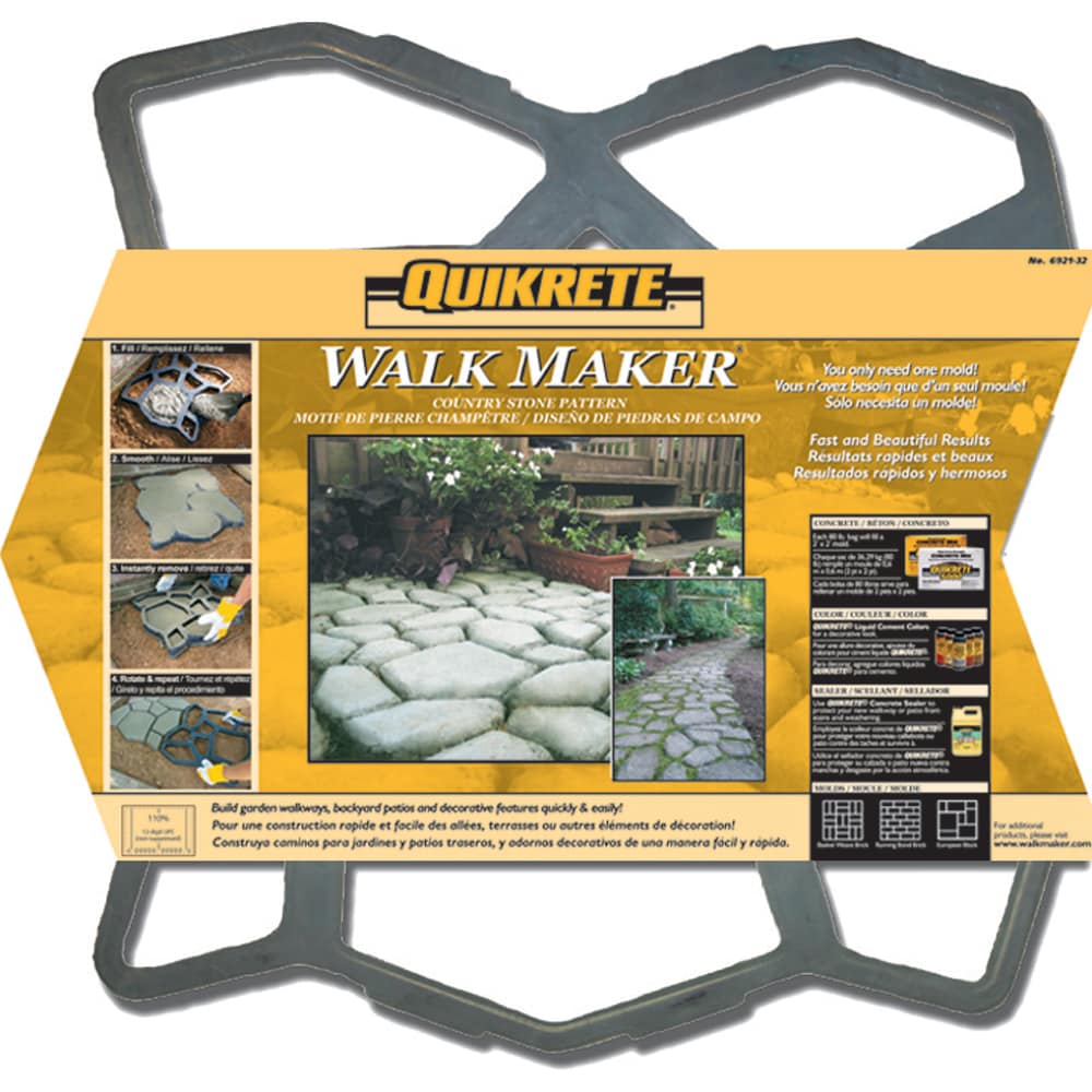 19.6x19.2x1.8 Reusable Walk Maker Mold Path Stepping Stone Paver for Patio Garden XXBSAZ Paver Molds for Concrete Lawn DIY Walkway 