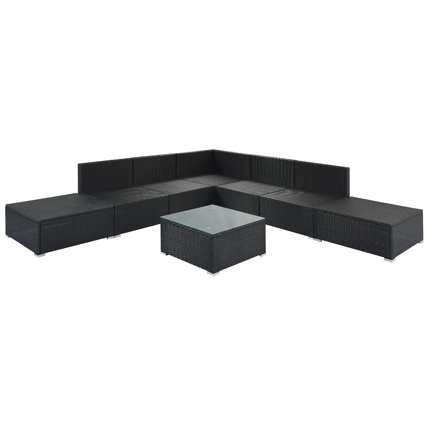 SINOFURN SYA380080GY Patio-Conversation-Sets - View #7