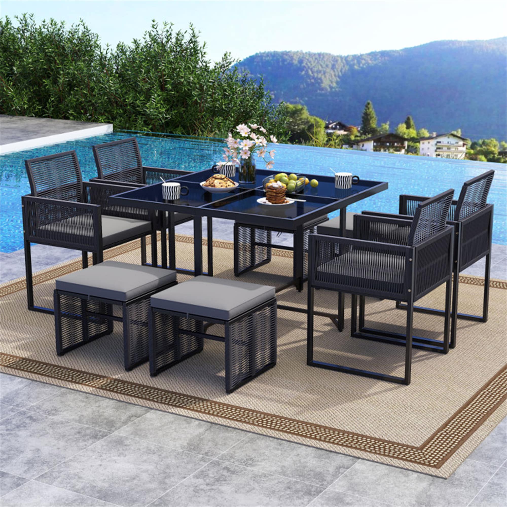 BABOOM BOM-0025AAE-OR Patio-Dining-Sets - View #4