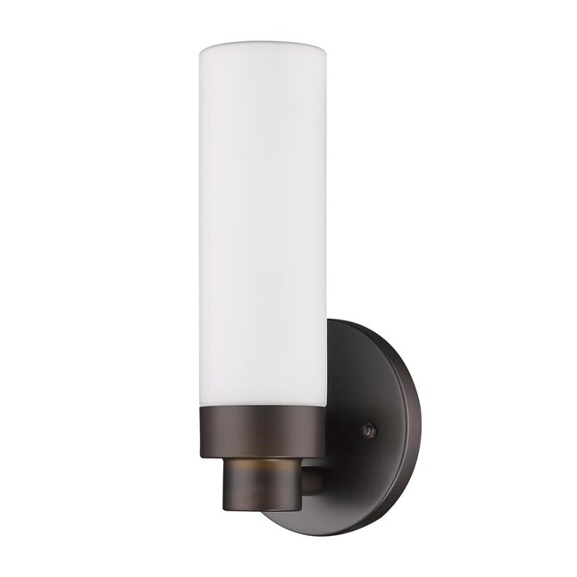 Acclaim Lighting Valmont 4 75 In W 1, Oil Rubbed Bronze Bathroom Wall Lights