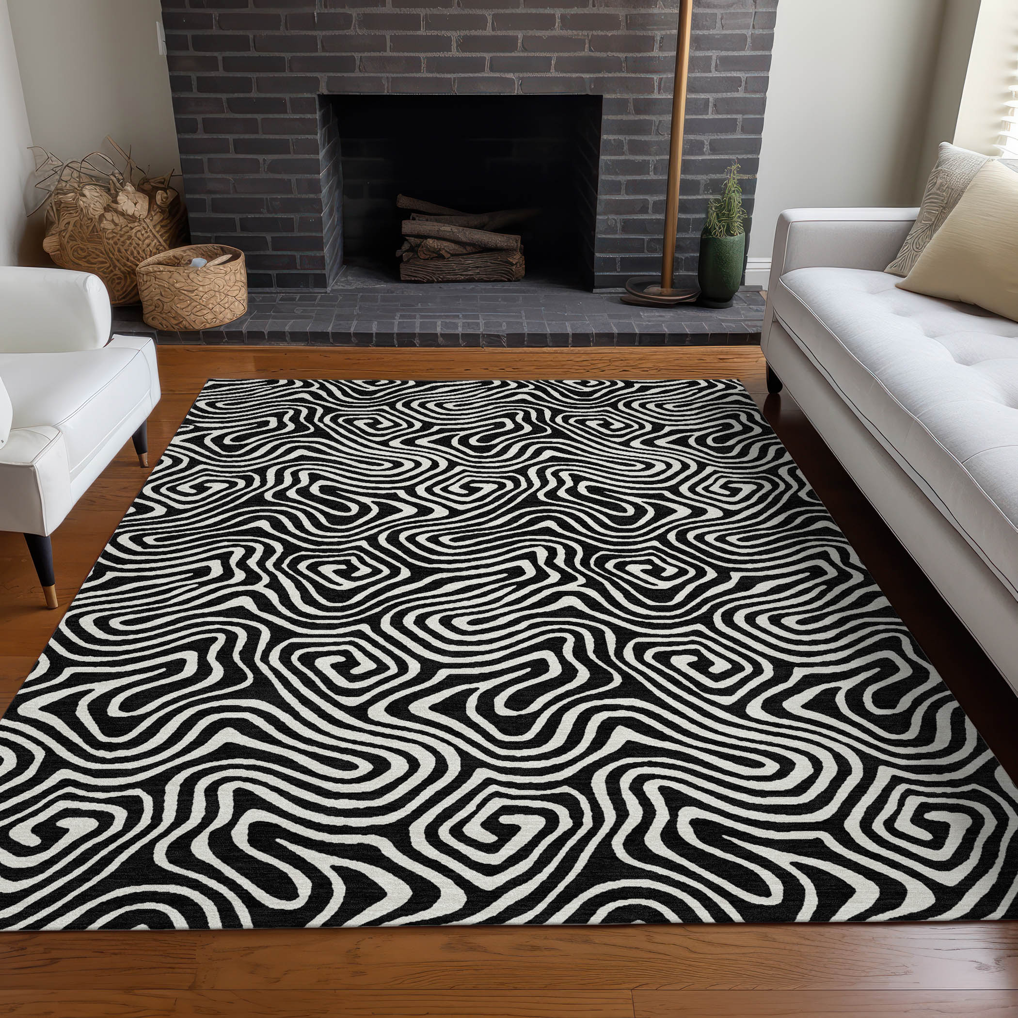 Addison Rugs ACN1030BK30X46 rugs - View #7