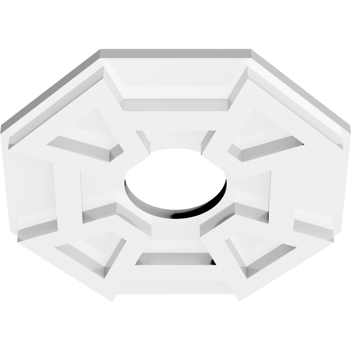 Ekena Millwork CMP10LG-03000 Ceiling-Medallions - View #2