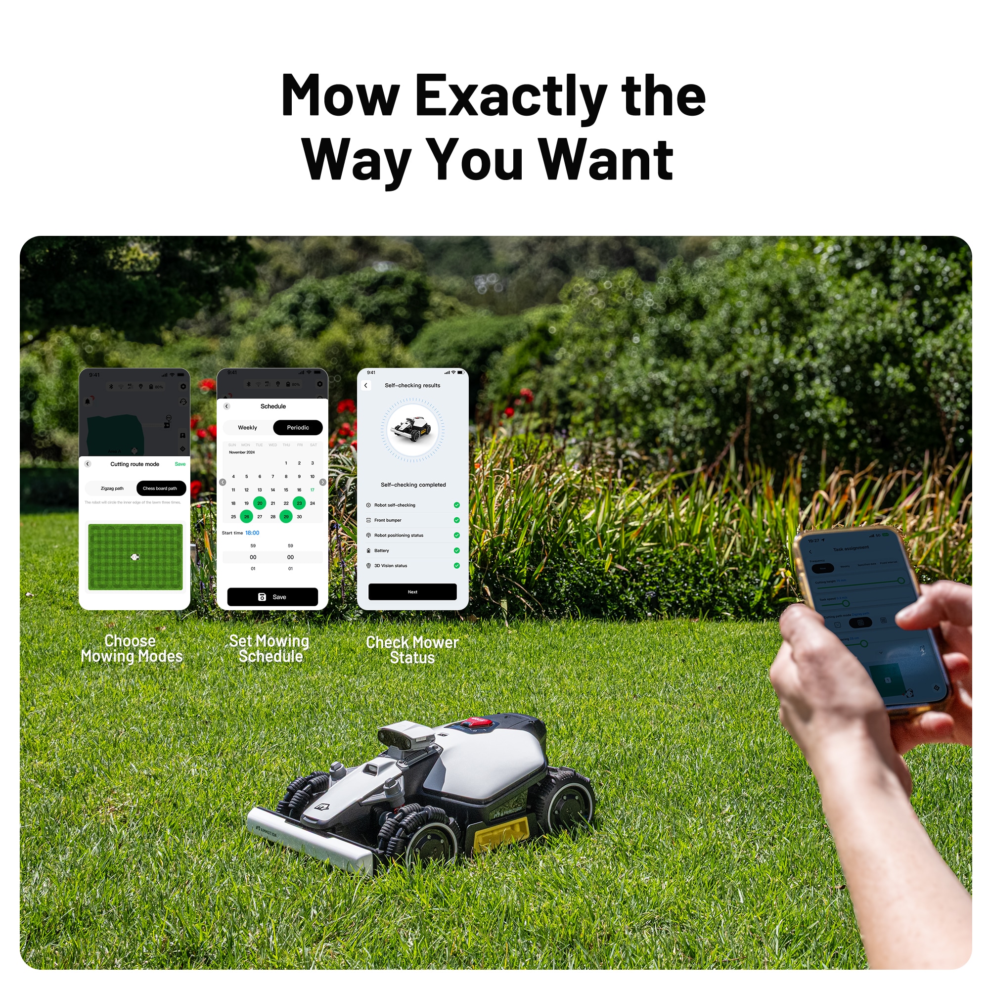MAMMOTION LUBA MINI AWD 1500 Robotic-Mowers - View #3