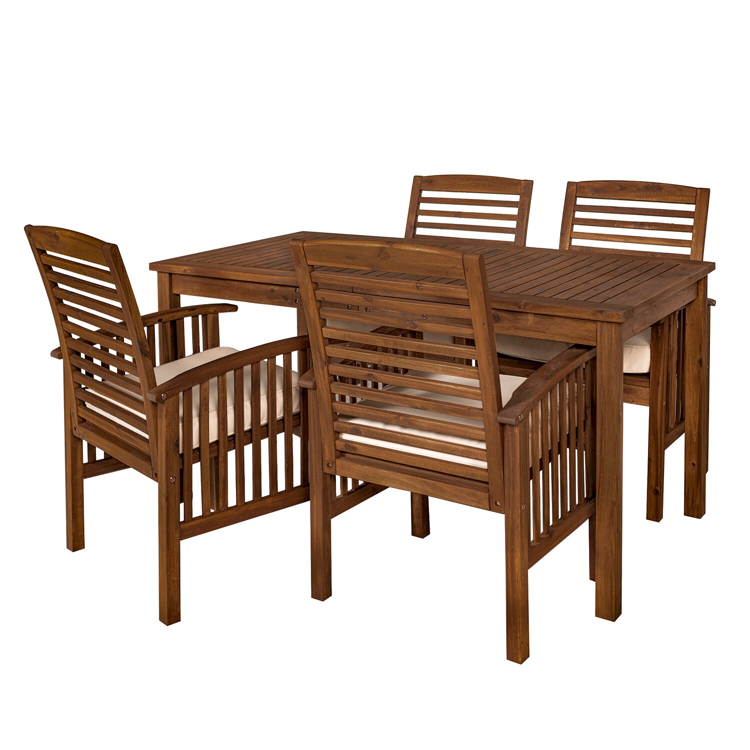 Walker Edison LWW5SDTDB Patio-Dining-Sets - View #9