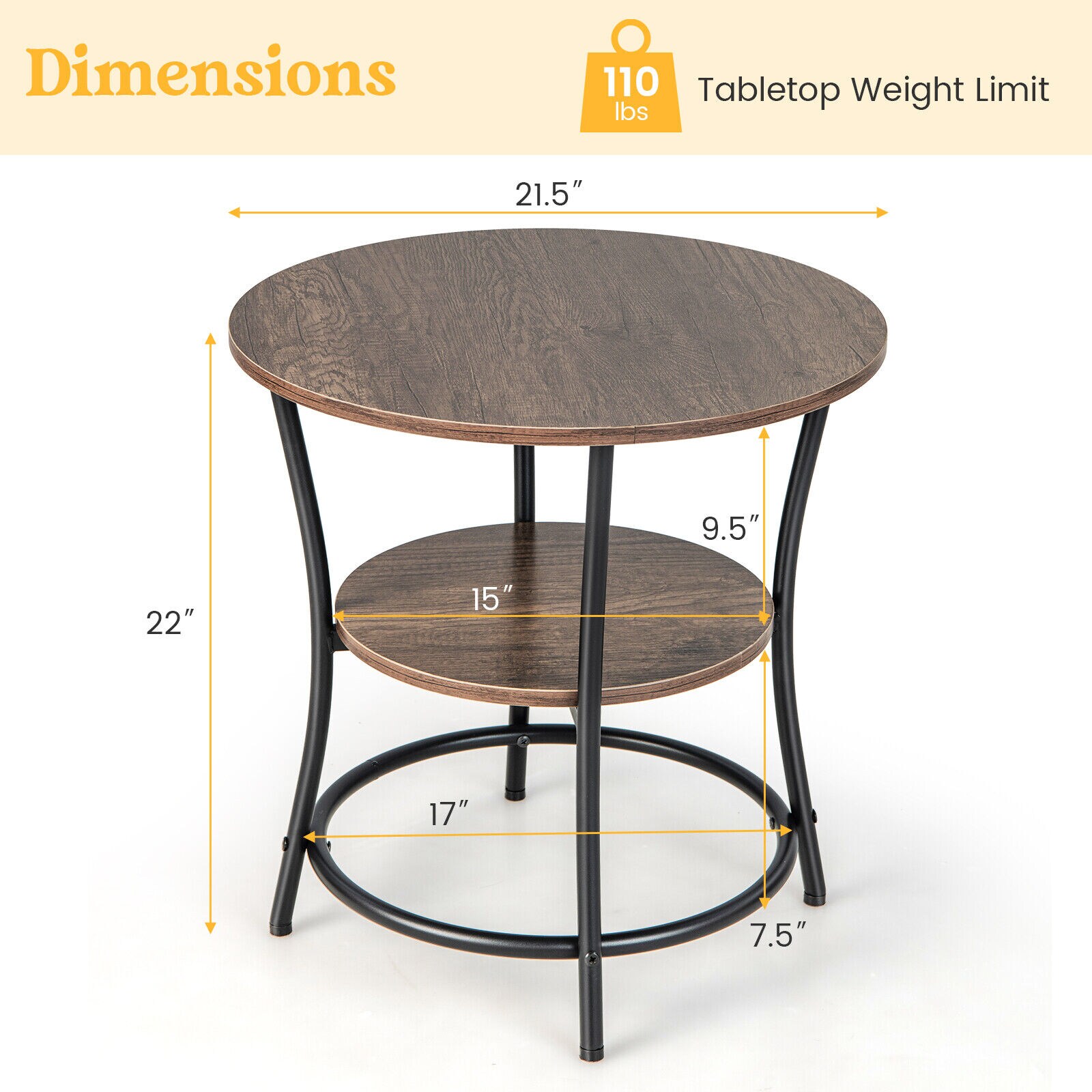LIVIZA GIS82806 End-Tables - View #6