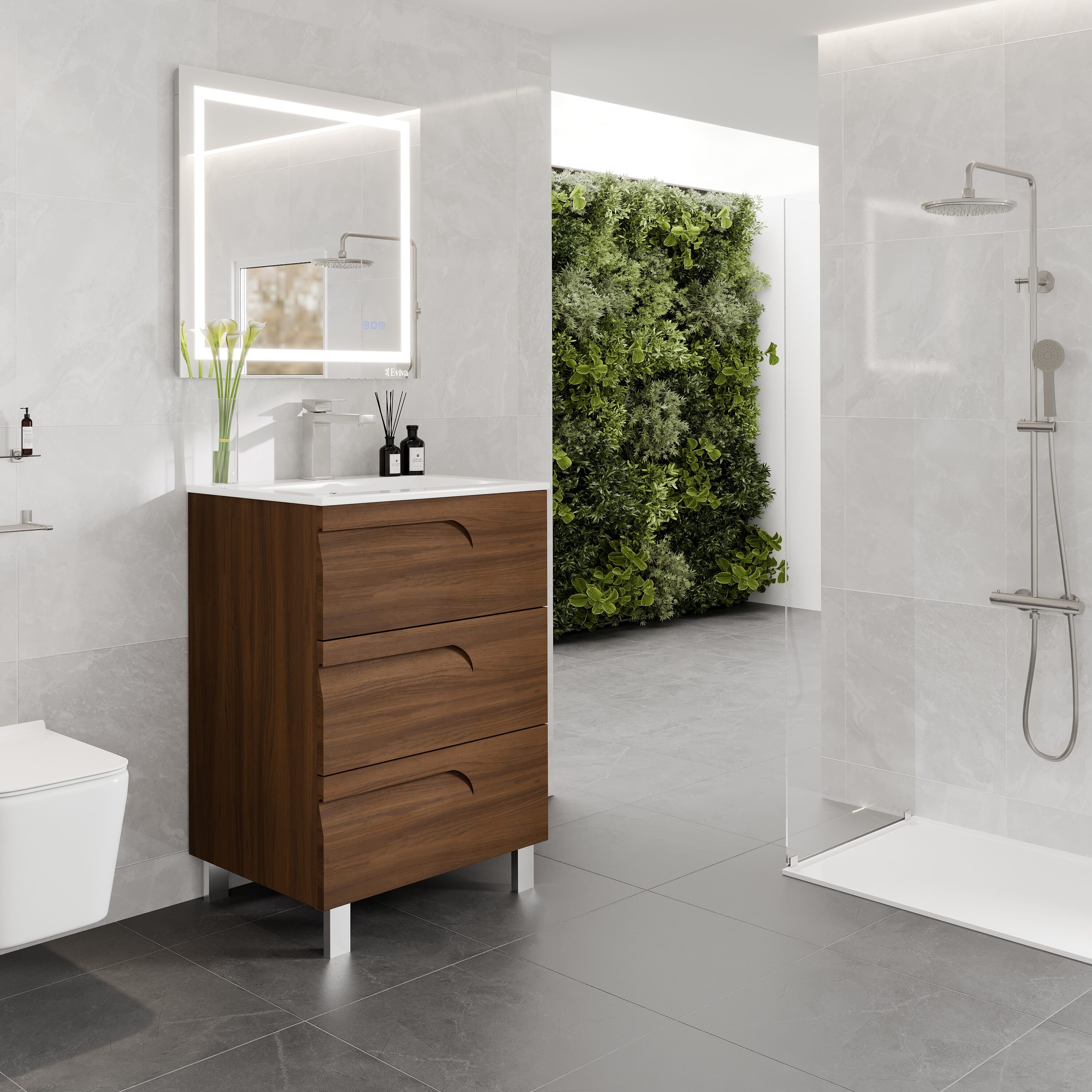 Eviva EVVN23-24GW-FS Bath-Vanity-Combo - View #3