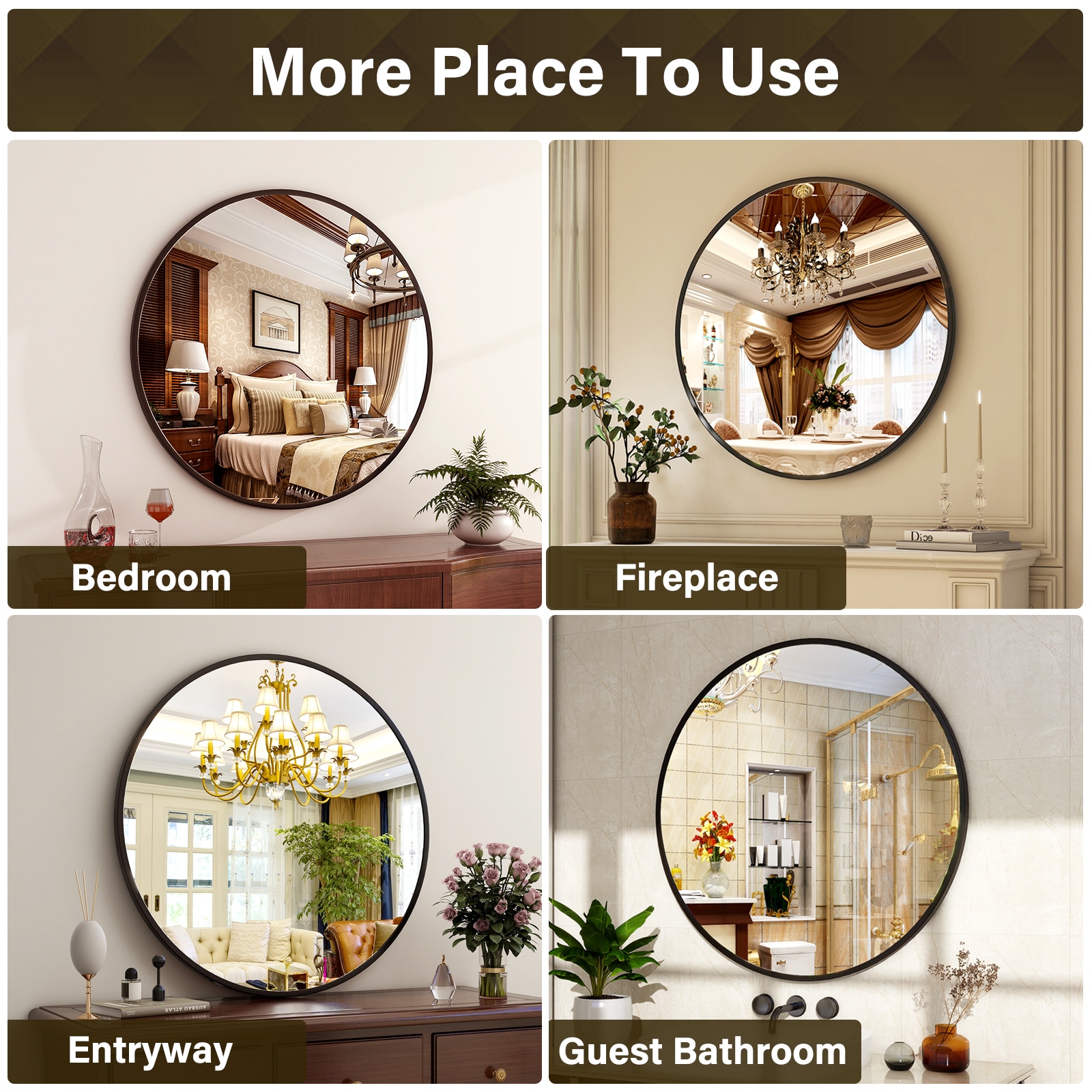 BEAUTYPEAK RM20B Decor-Mirrors - View #5
