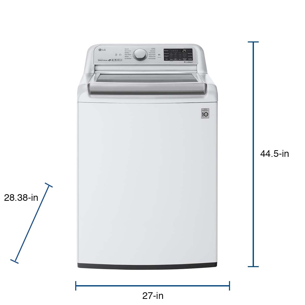 WT7800CV 5.4 CU.FT. Top Load Washer - Home Appliance Liquidator