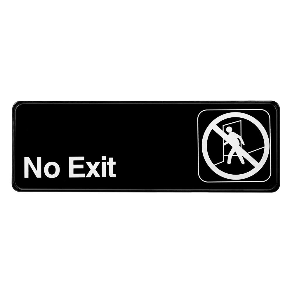 Alpine Industries ALPSGN-35 9 in x 3 in Exit Sign