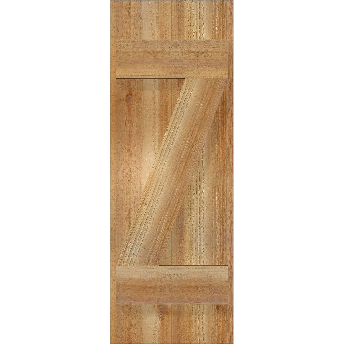 Ekena Millwork RBJ06Z11X030RWR Exterior-Shutters - View #5