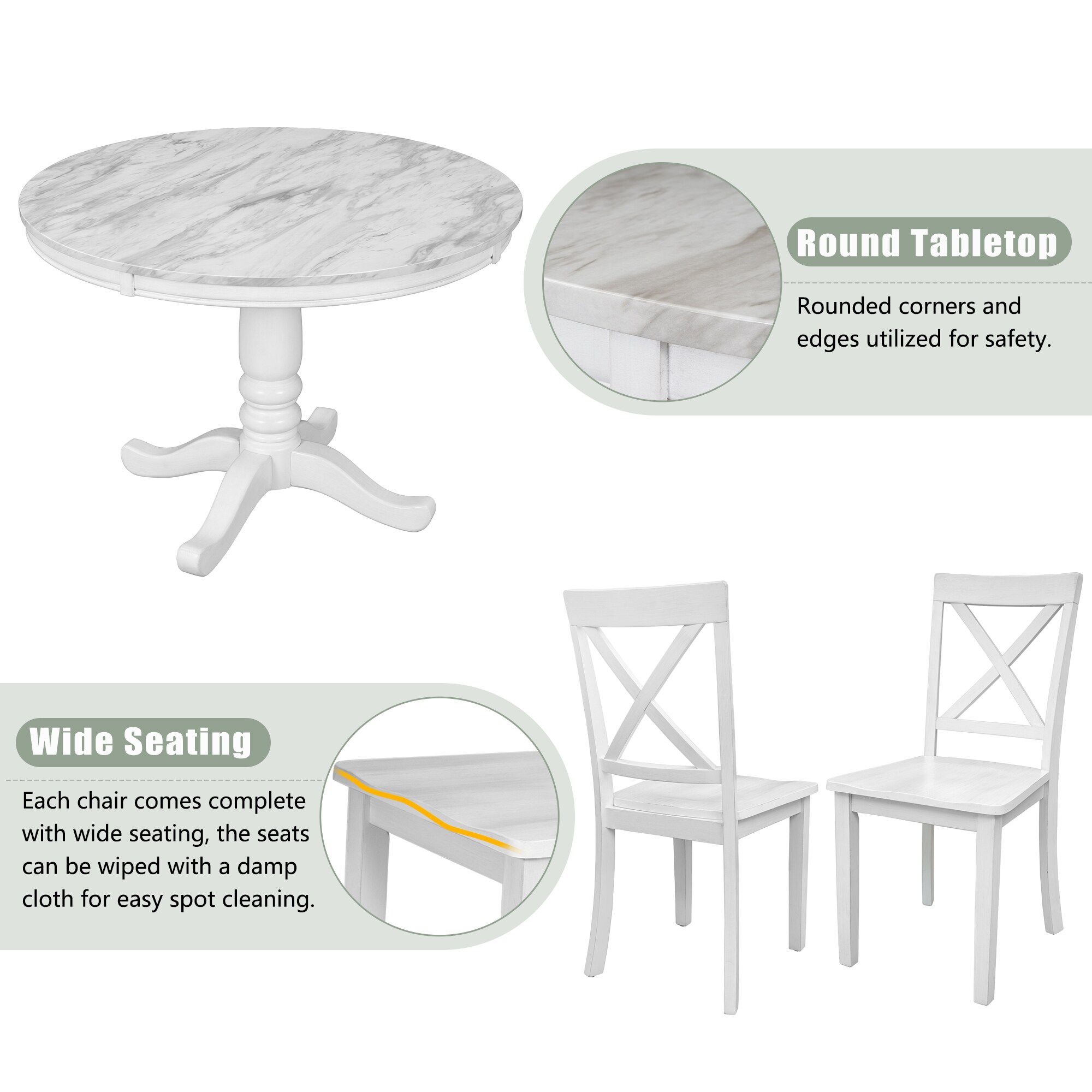 Qualler DOF000340A Dining-Sets - View #3