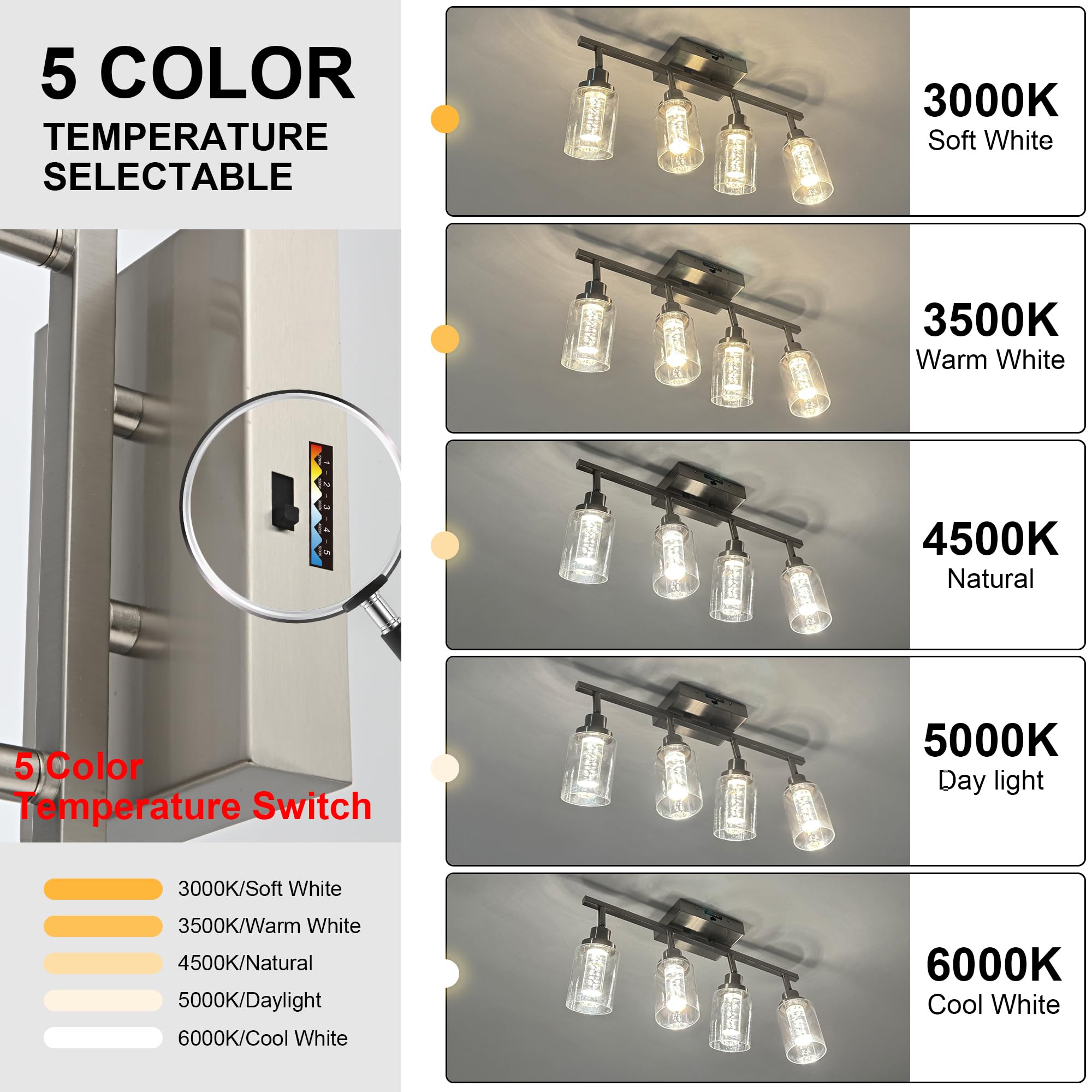 AOIZGMY LAZ0828Z0380 Fixed-Track-Lighting - View #4