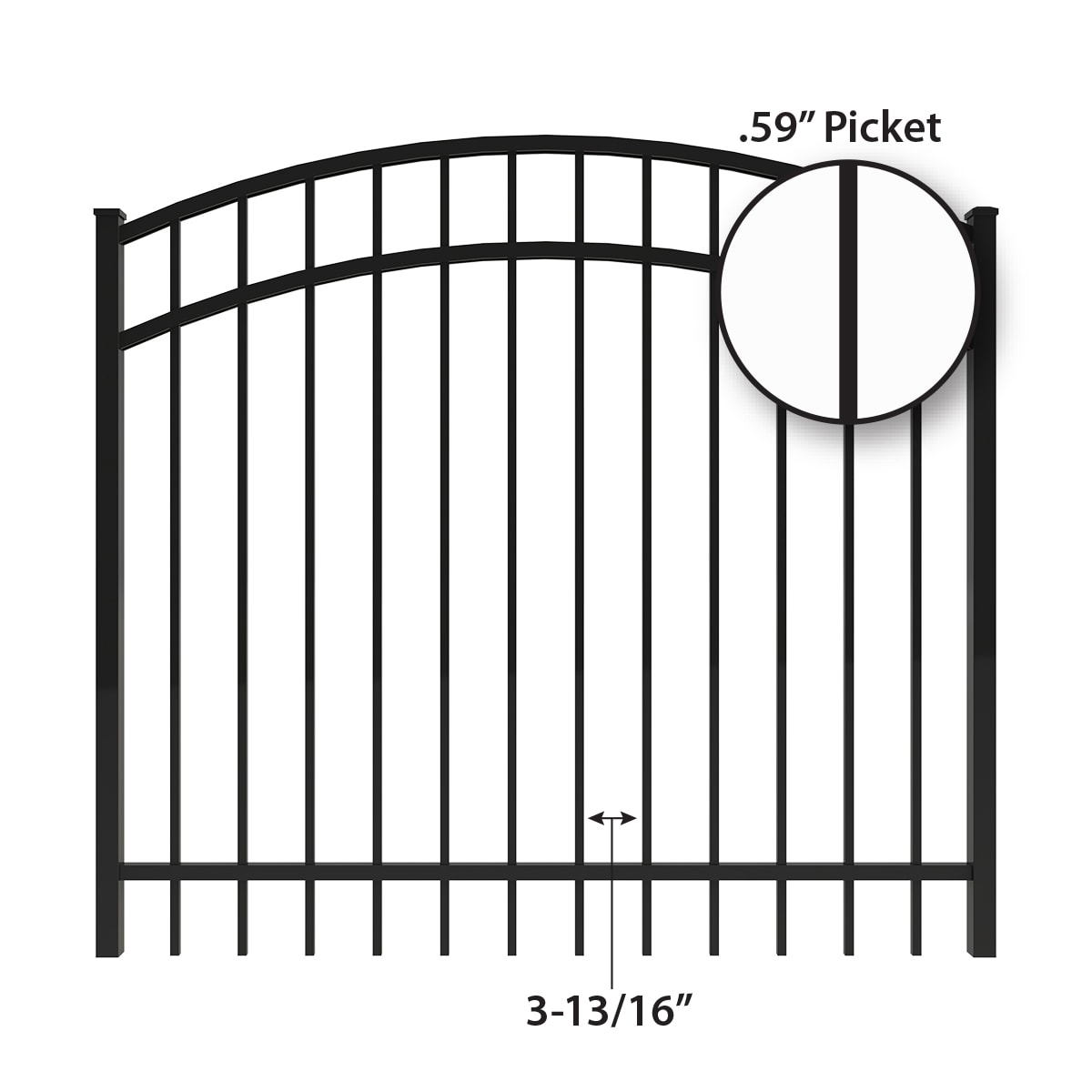 Ironcraft 833699 Fence-Gates - View #4