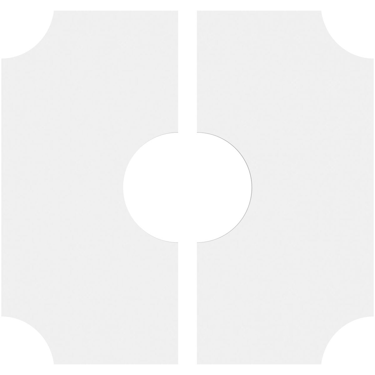 Ekena Millwork CMP10LE2-03000 Ceiling-Medallions - View #4