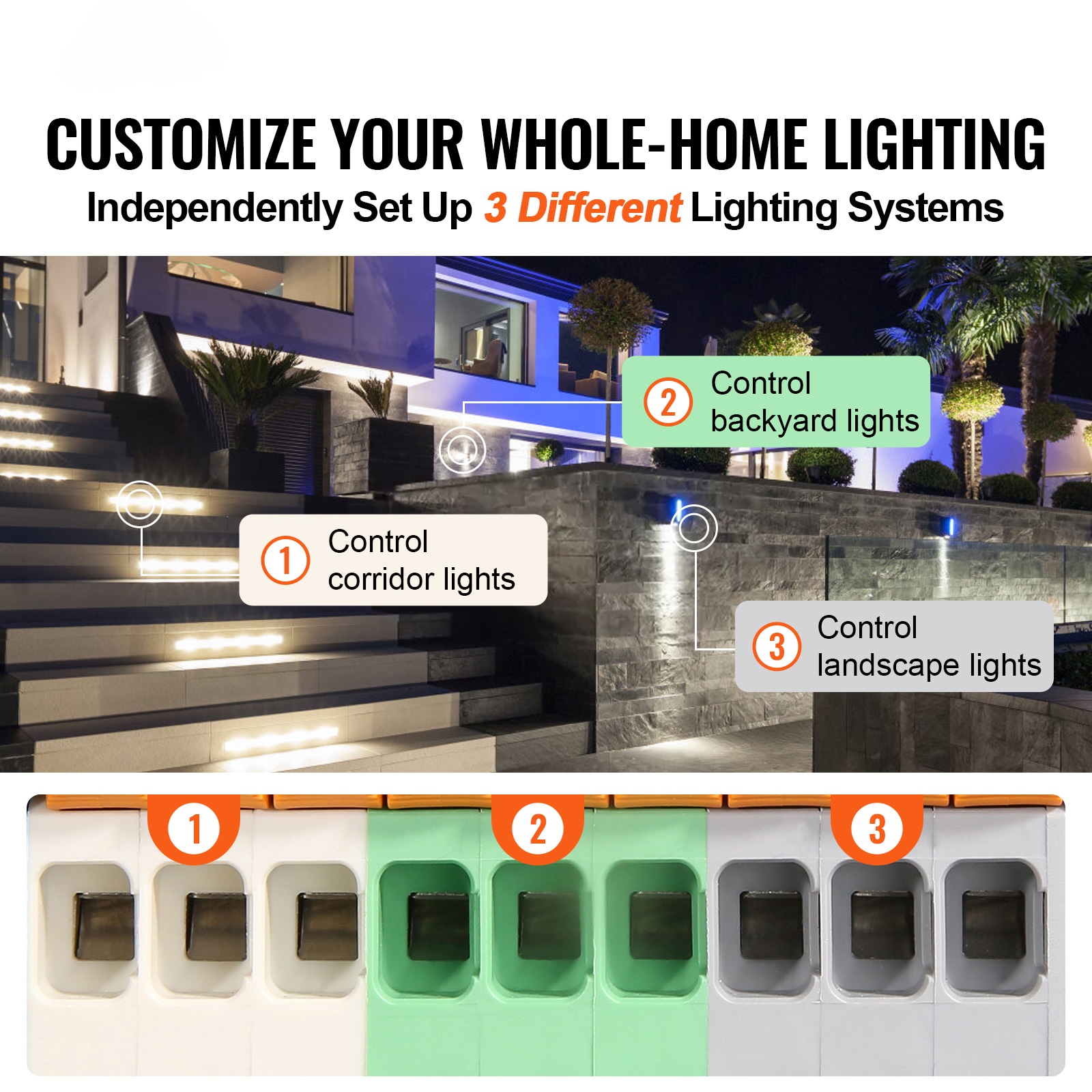 VEVOR SCJGDBYQ300W01061V1 Landscape-Lighting-Power-Pack - View #2