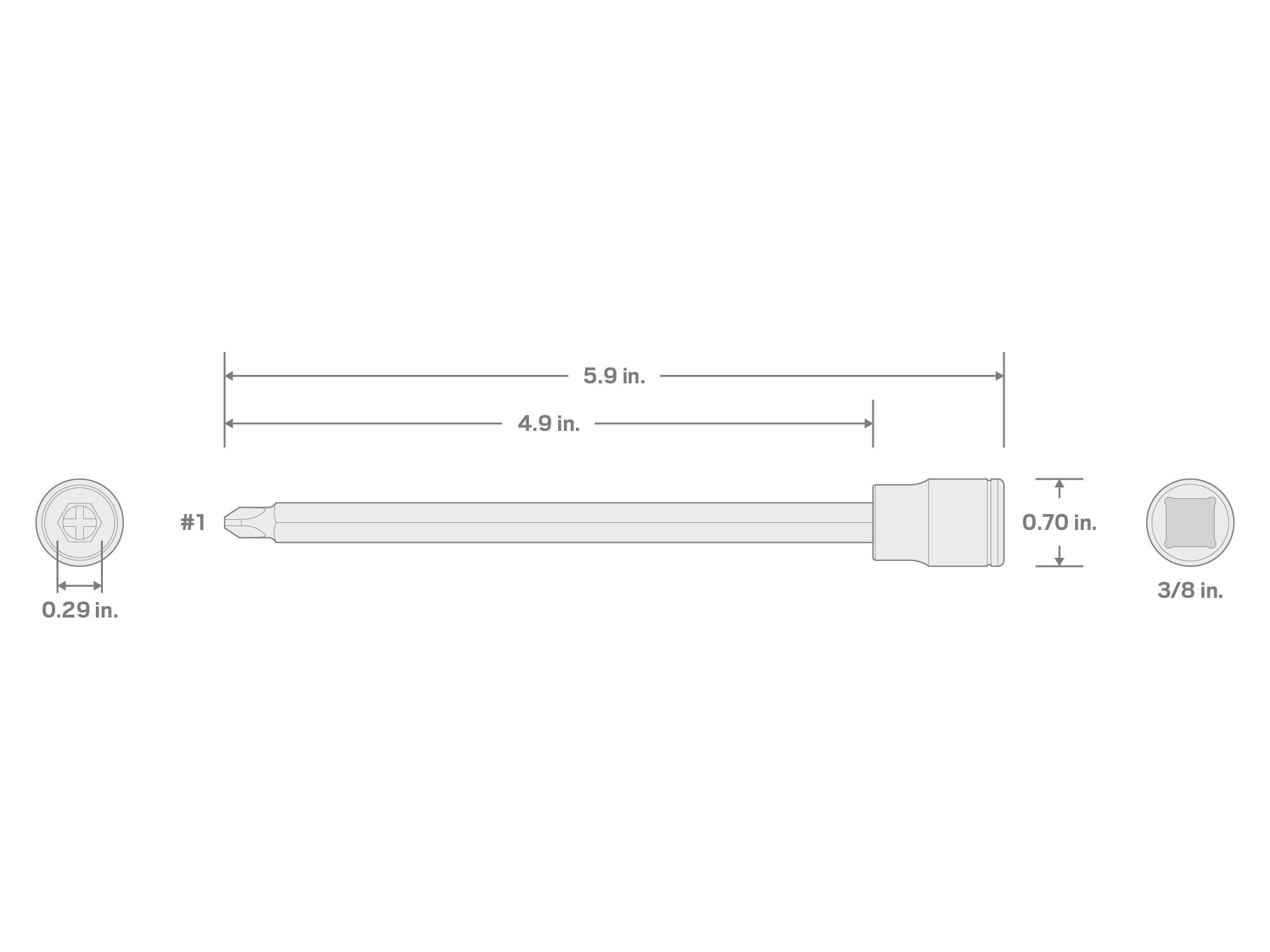 TEKTON SHB11401 Driver-Sockets - View #7