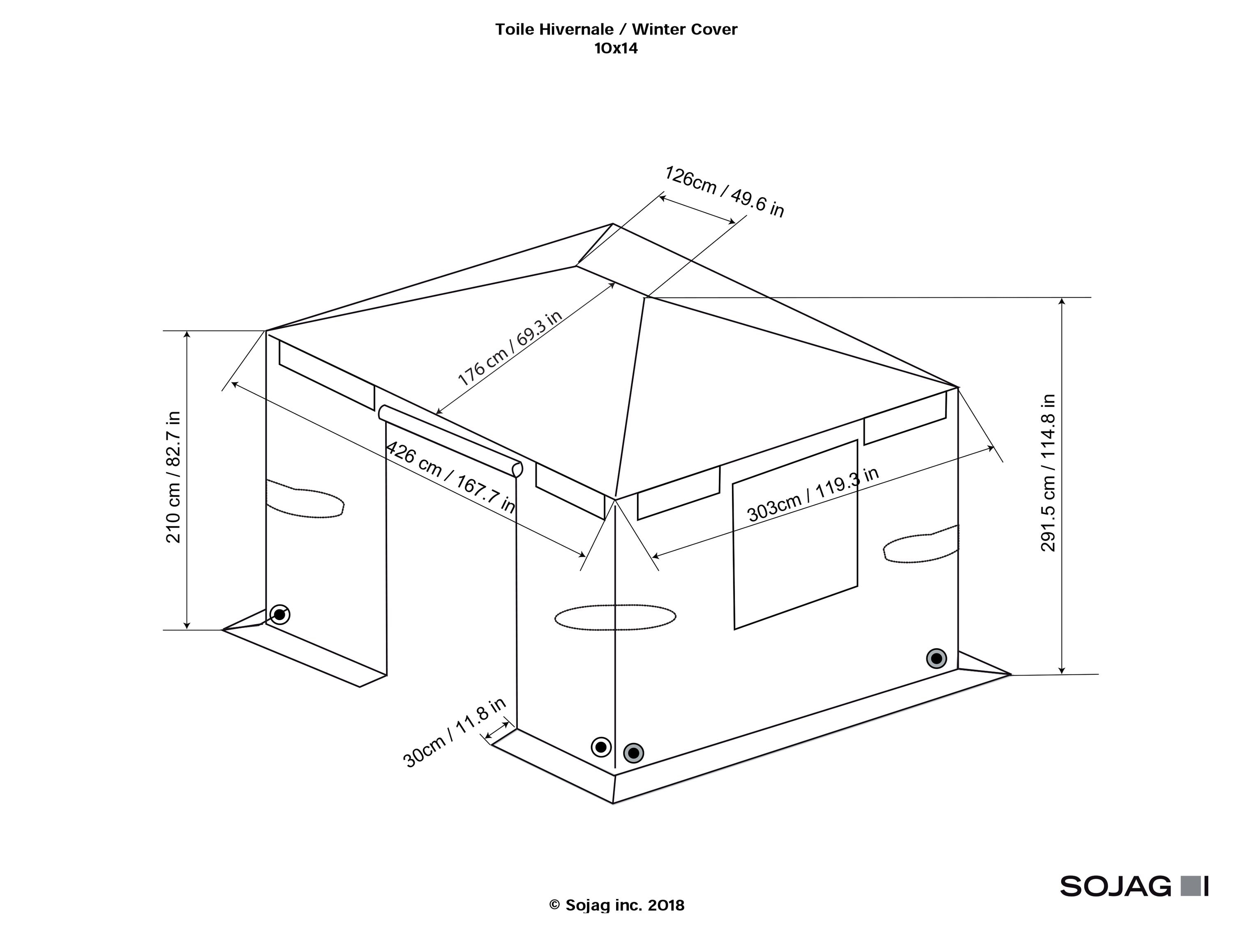 Sojag 135-9166491 Gazebo-Parts-Accessories - View #11