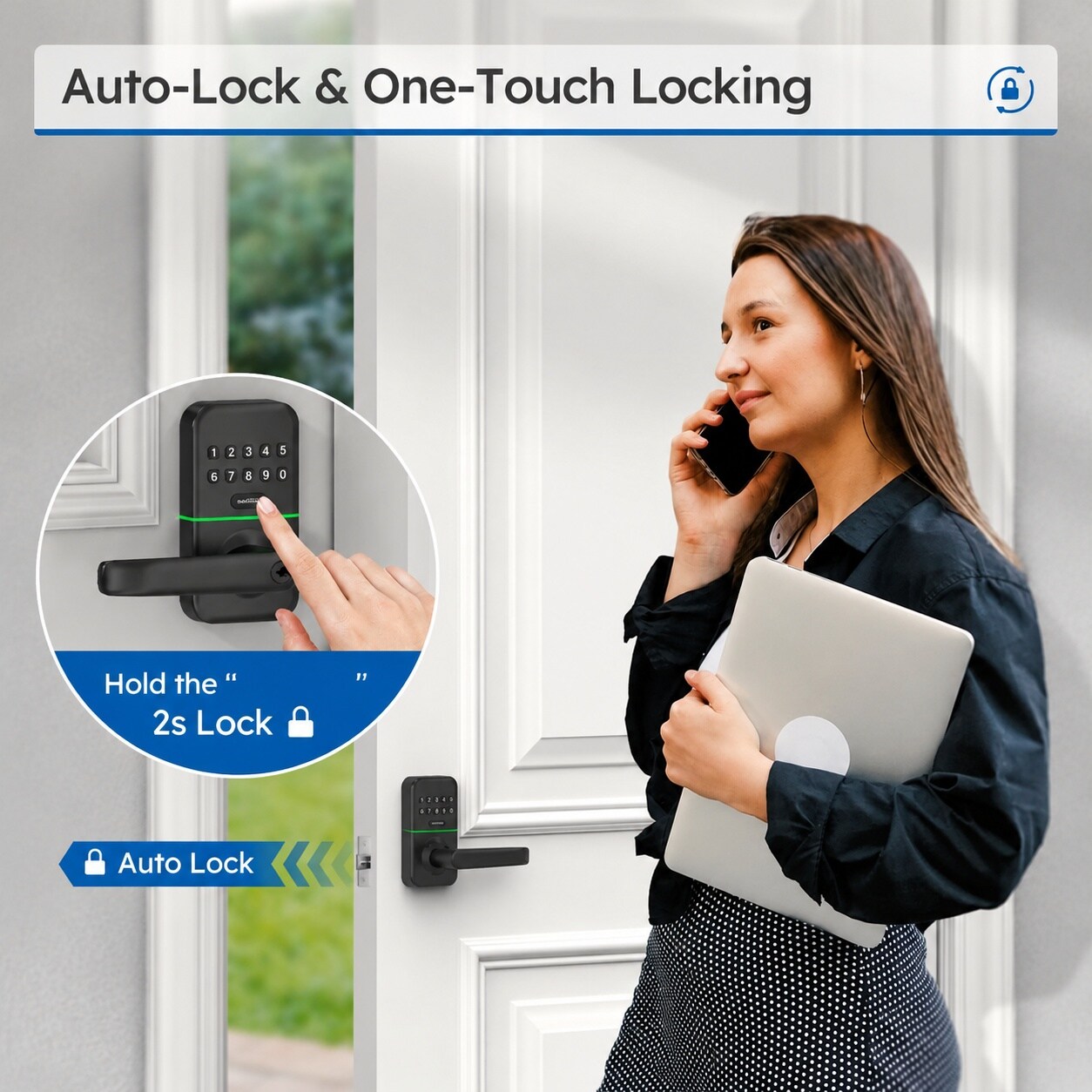 Phewnyzo LPW0803W131 Electronic-Door-Locks - View #3