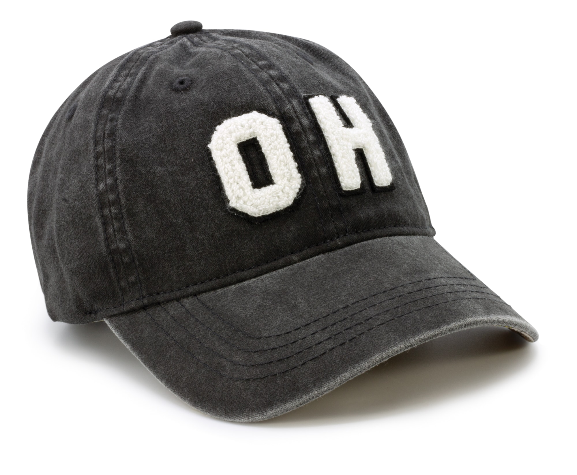 Infinity Brands LOW-189-OH Women's Black/Khaki Floral Cotton Baseball cap