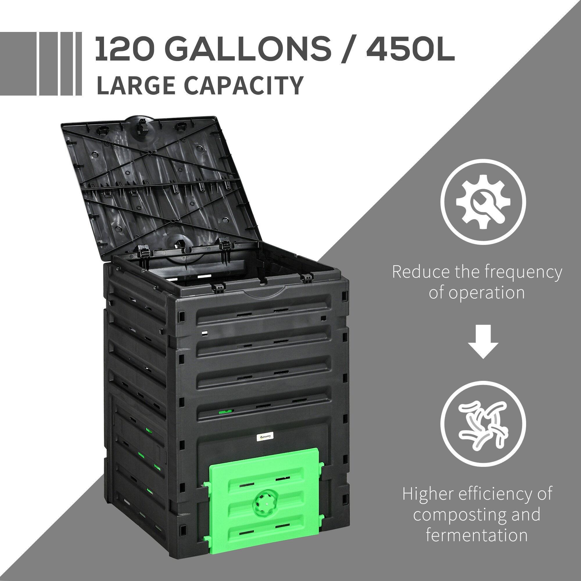 Poinic GAWGP172586 composters - View #2