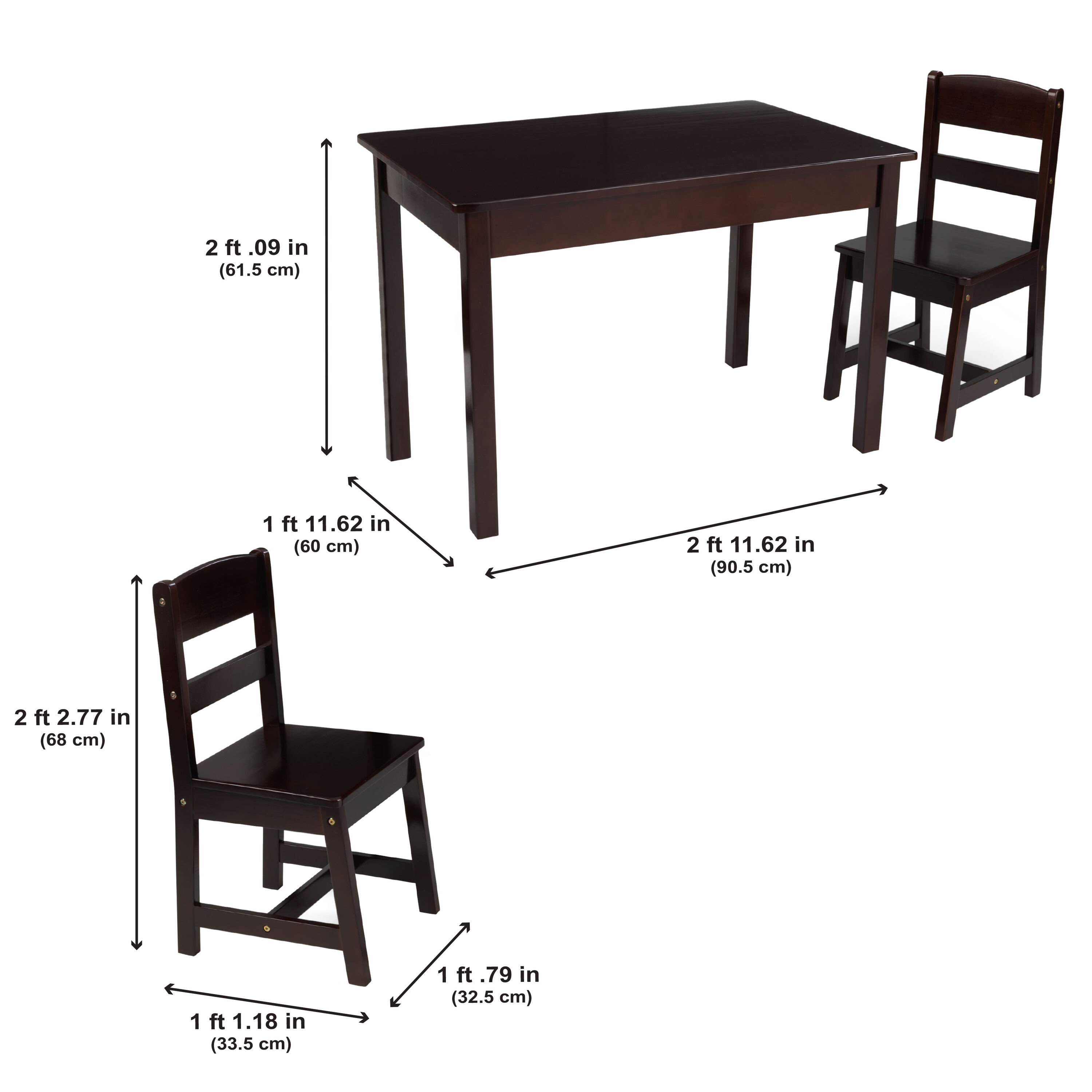 Kidkraft aval s table and chairs shops