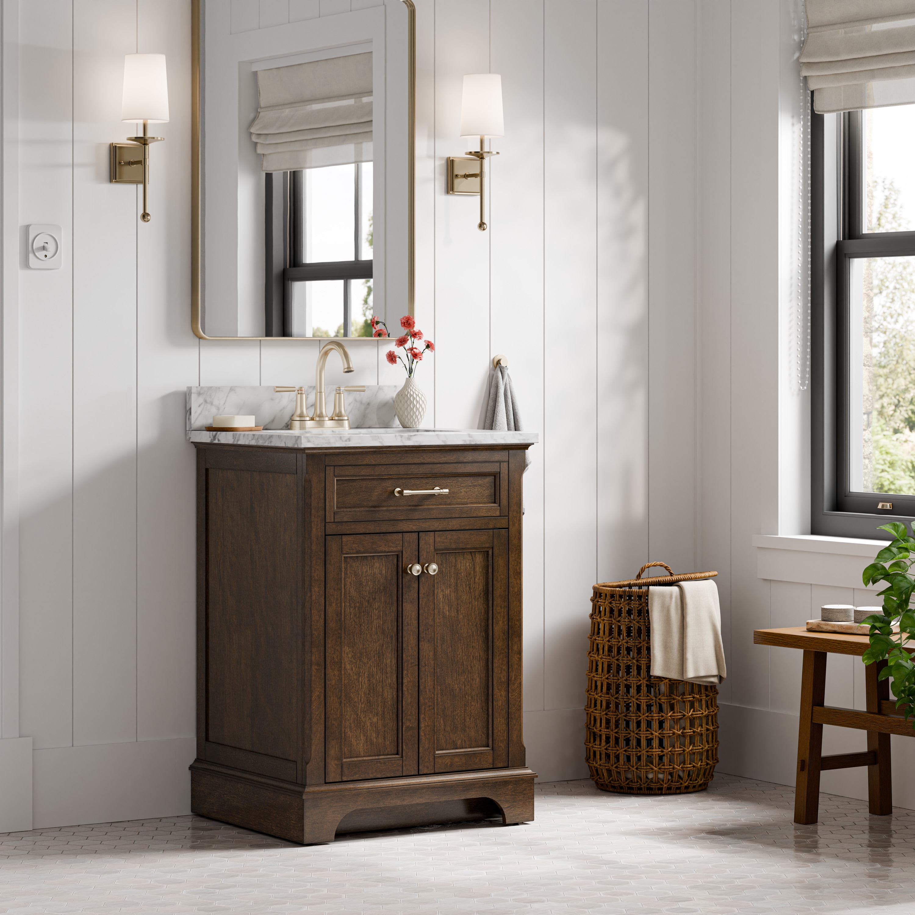 allen + roth 2026VA-24-372-900L Bath-Vanity-Combo - View #12